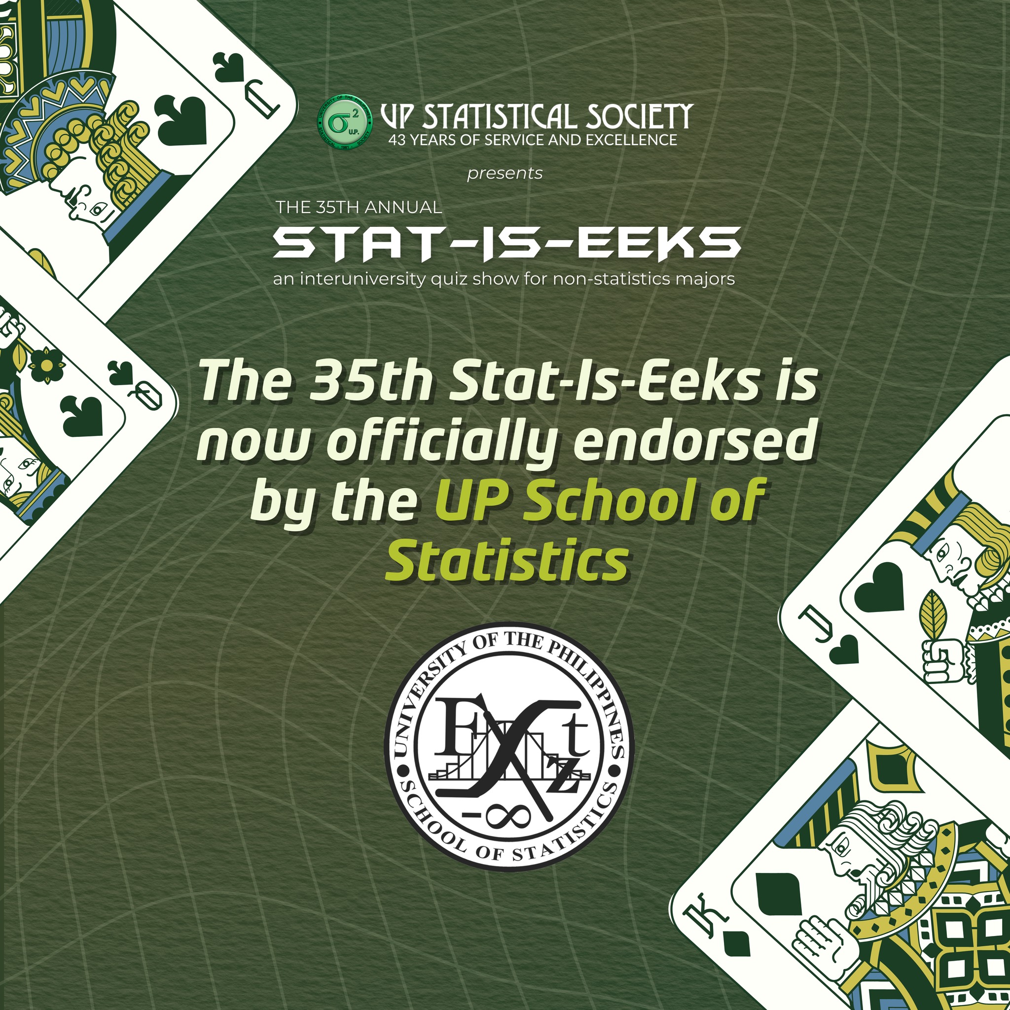 Exciting news! The 35th Stat-Is-Eeks! has just received the official ...