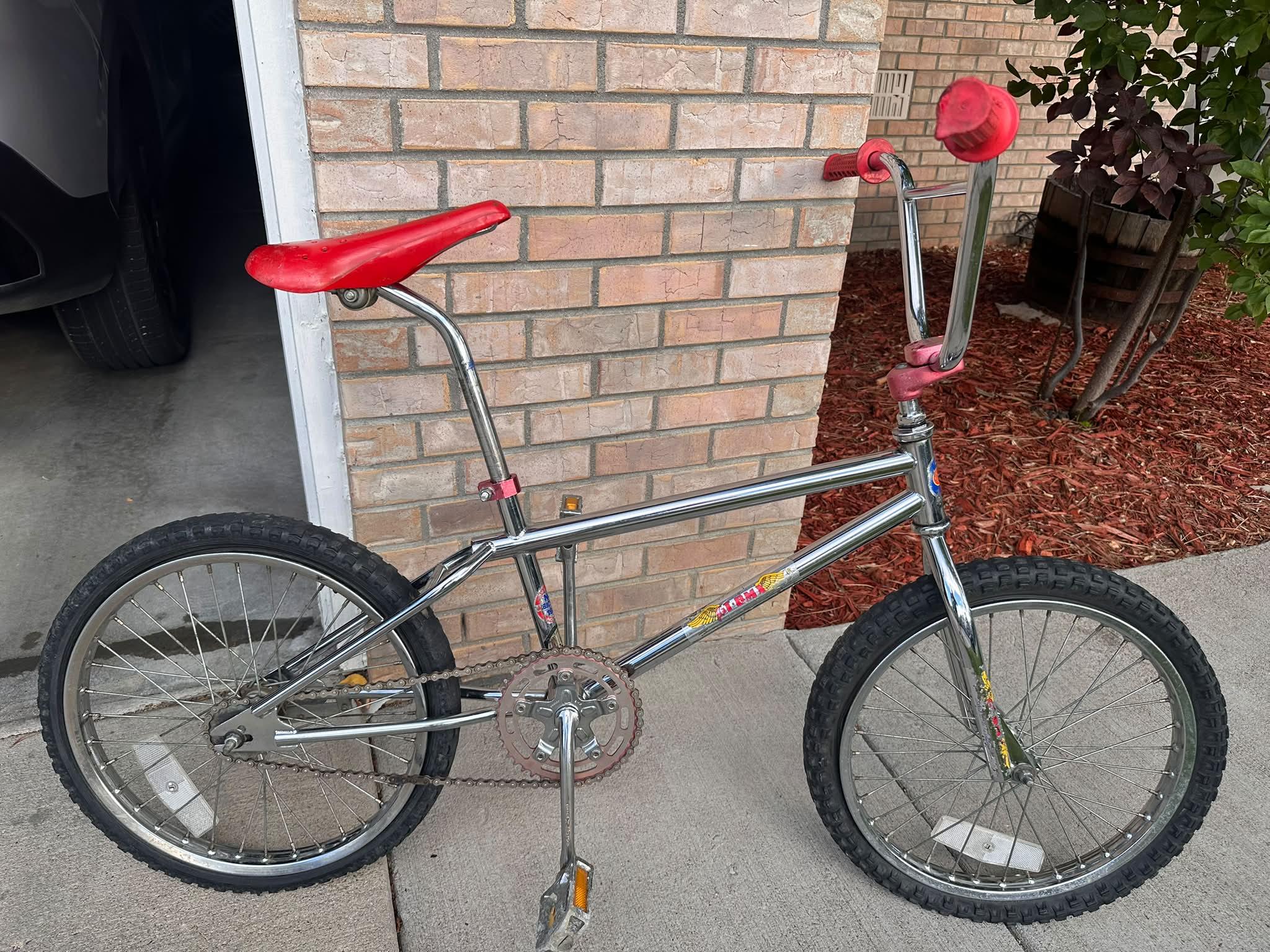 Vintage 1983/84 GT Santa Ana BMX bike parts and value