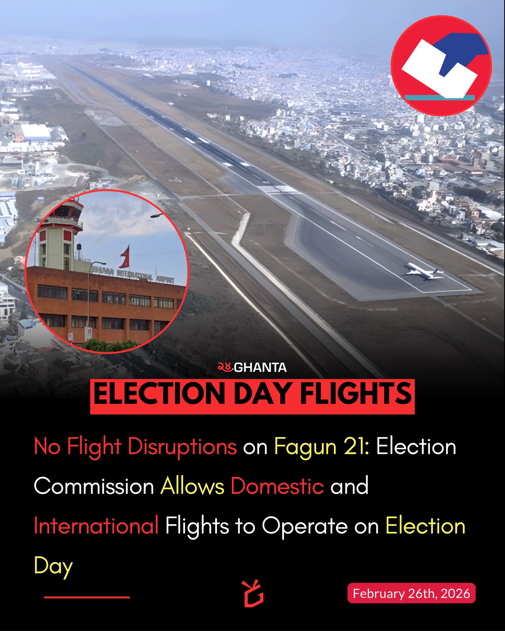 24 - The Election Commission has decided to allow both domestic and ...