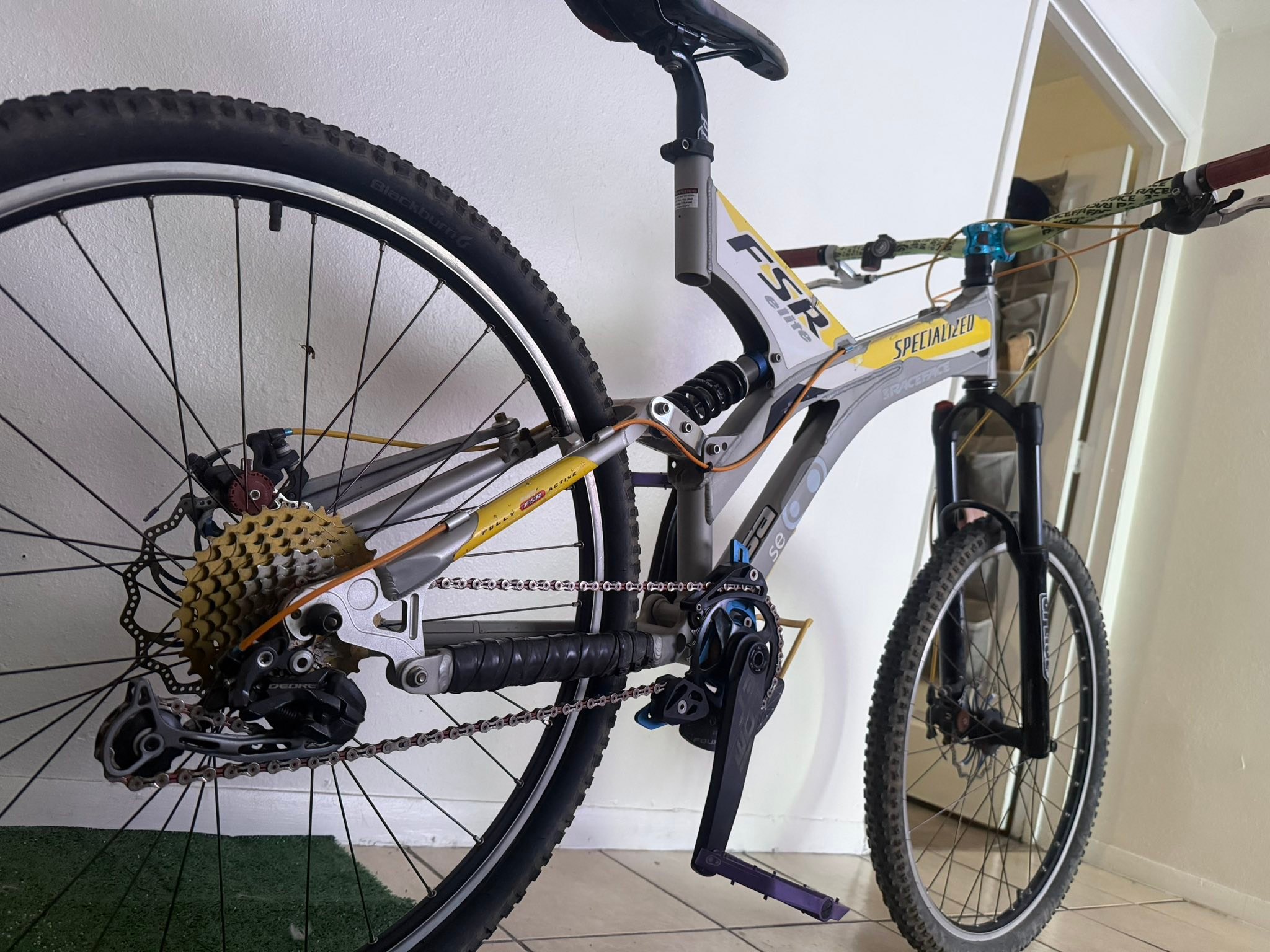 Reunited with my 1999 Specialized Ground Control FSR Extreme bike