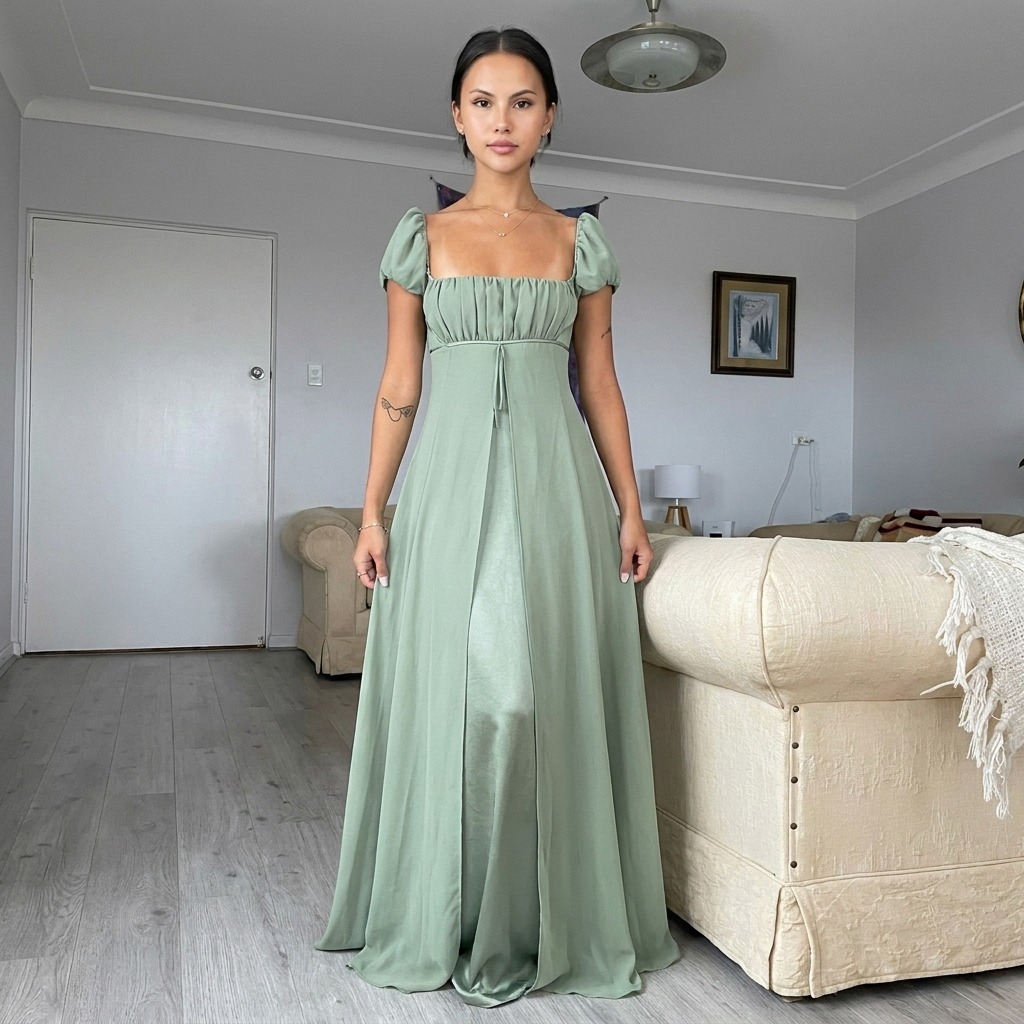 long sleeve simple wedding dress Wedtrend Women Boho Ivory Lace Chiffon V-Neck Bridal Dress, Ivory / US8 line silhouette gently drapes Dresses_One-Shoulder Color:AYLA GREEN Boden Women's Mya Ruched