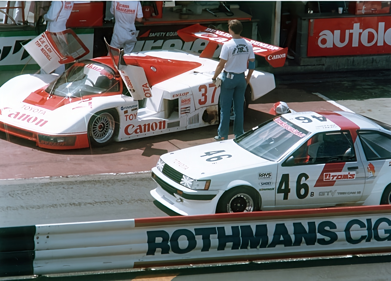 Minolta Toyota 90c-v wins 1990 JSPC Fuji 500km