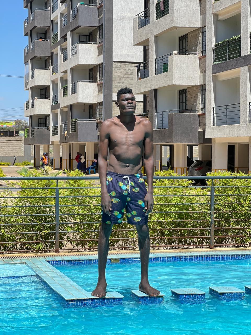 I am the true definition of tall, dark, and handsome