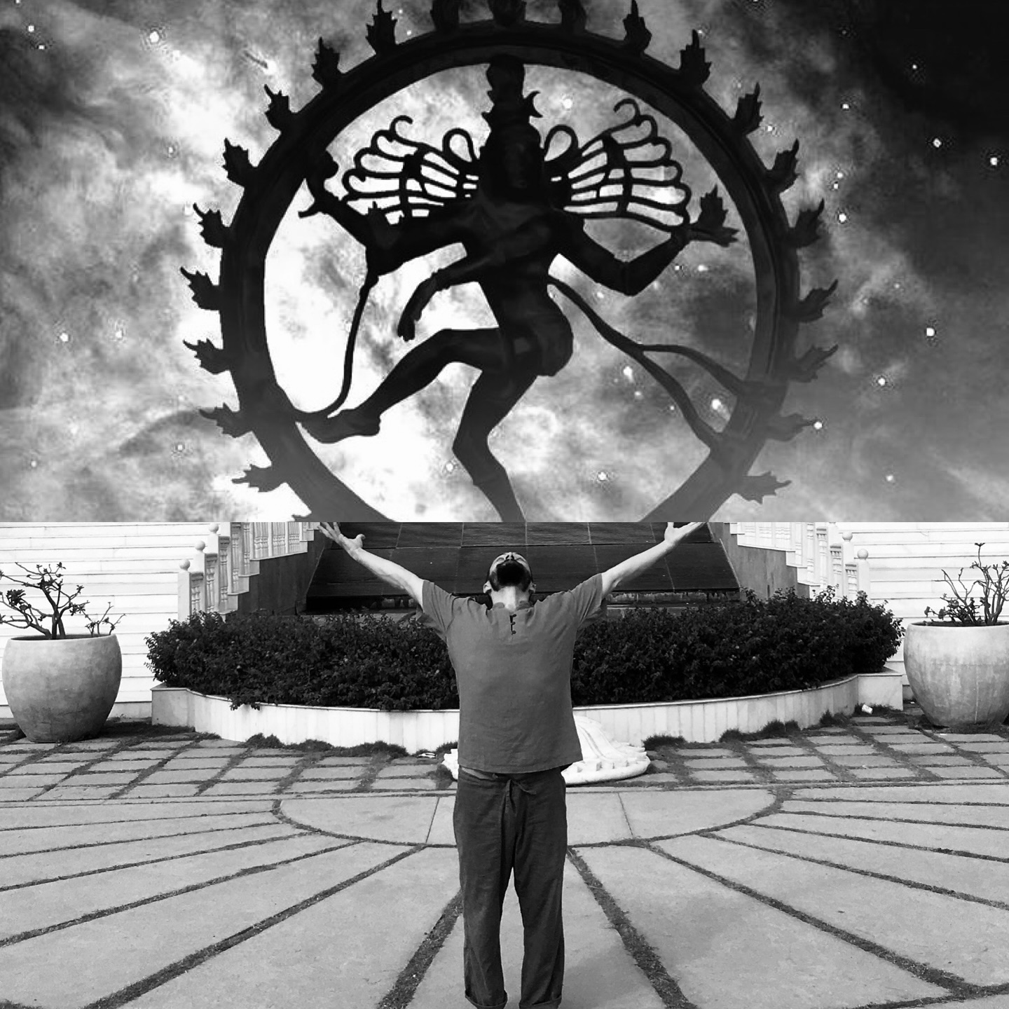 Shiva's destruction of illusion and ignorance