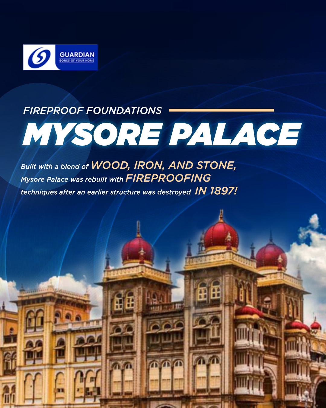 Guardian - A royal palace, a modern marvel! Grandeur that stands the ...