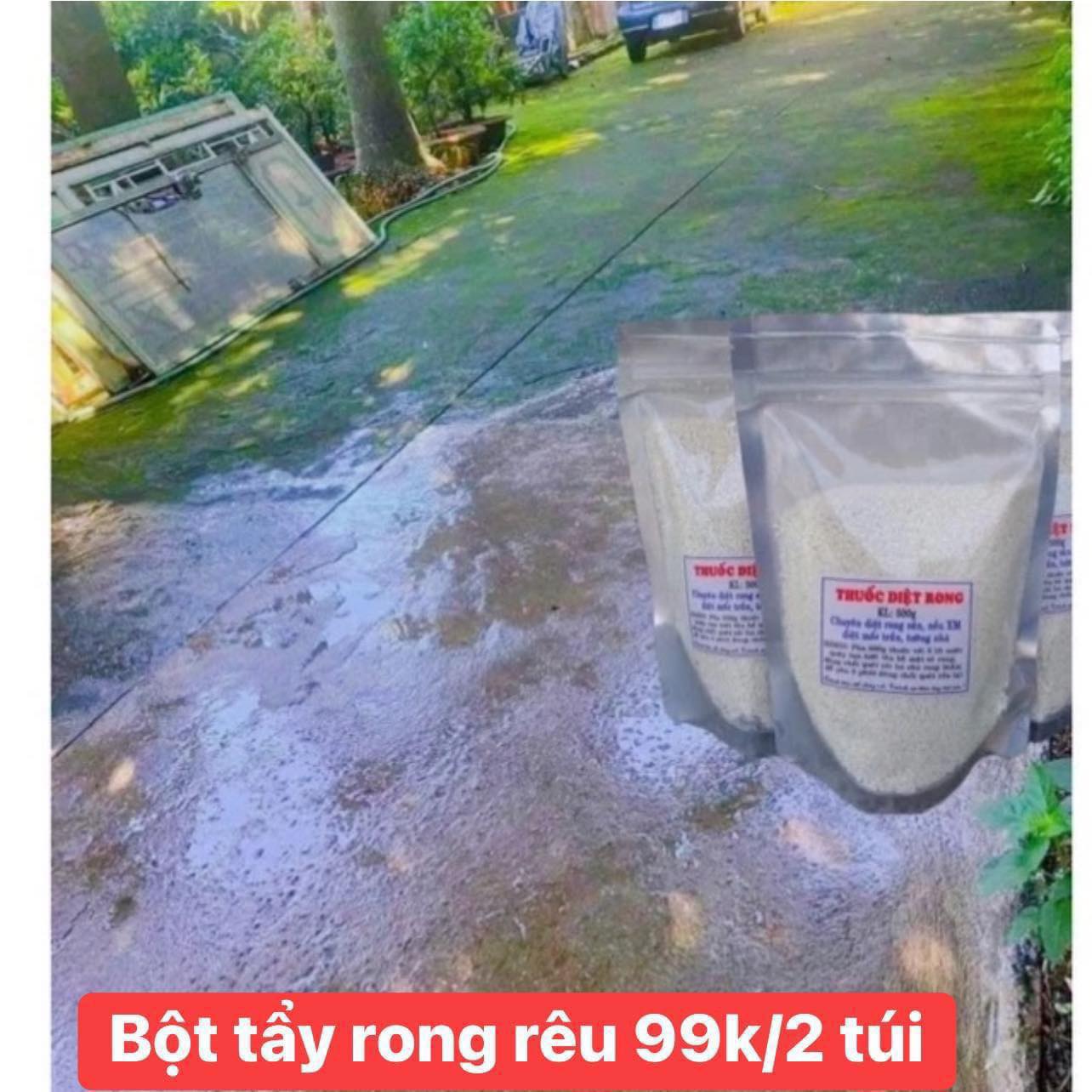 Sắm - 💥 BỘT TẨY RONG RÊU CỰC MẠNH💥 🤬🤬🤬Rong rêu đáng ghét làm mất thẩm ...