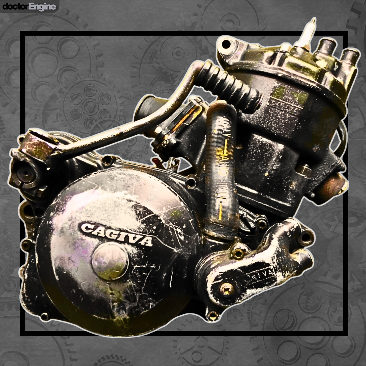 Doctor - The 1985 Cagiva RX WMX 500 CR engine was built for serious off ...
