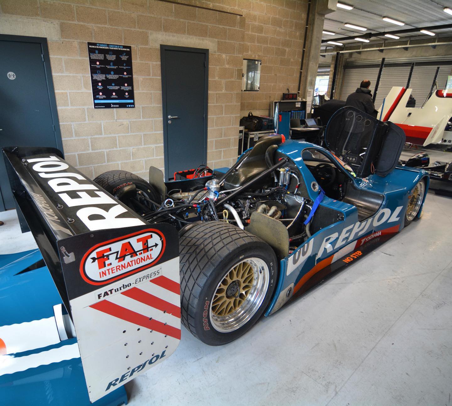 Walter Brun interviewed on book release with Group C race car