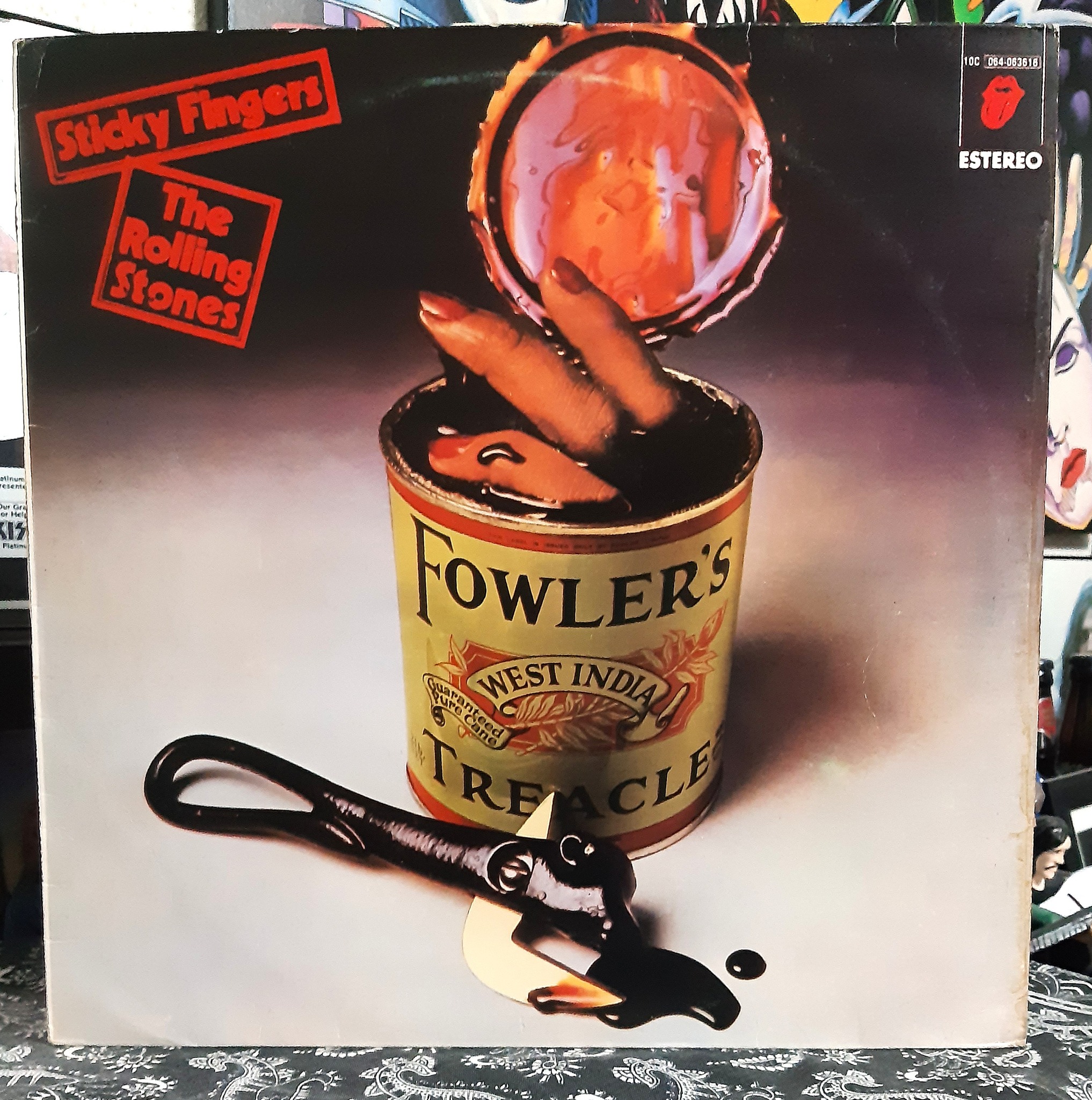 Spanish version of Rolling Stones' Sticky Fingers album
