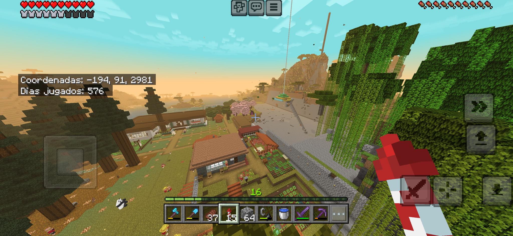 Comunidad Minecraft (Bedrock y Java) | Banda acabo de aplanar mi ...