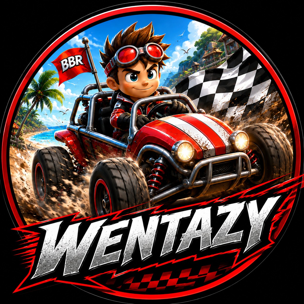 Beach Buggy Racing Gameplay | Rez Defeats Oog Oog Boss - Tropical Twist ...