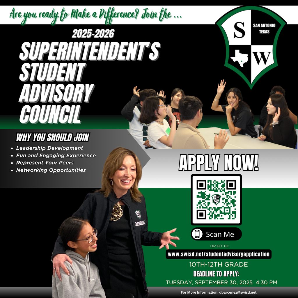 Southwest - Your voice matters! Join the 2025–2026 Superintendent’s ...