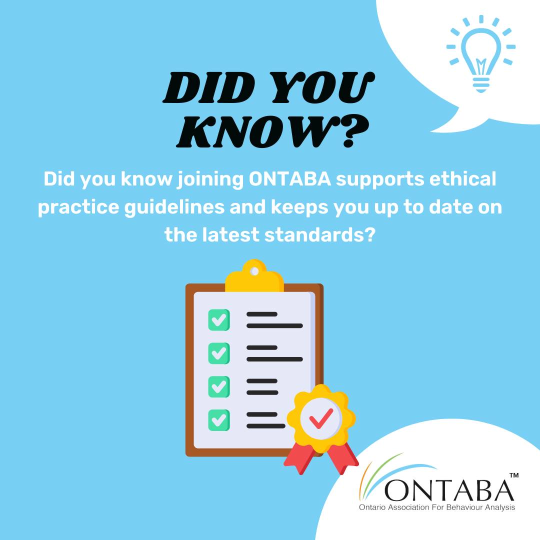 Ontario Association for Behaviour Analysis | Markham ON