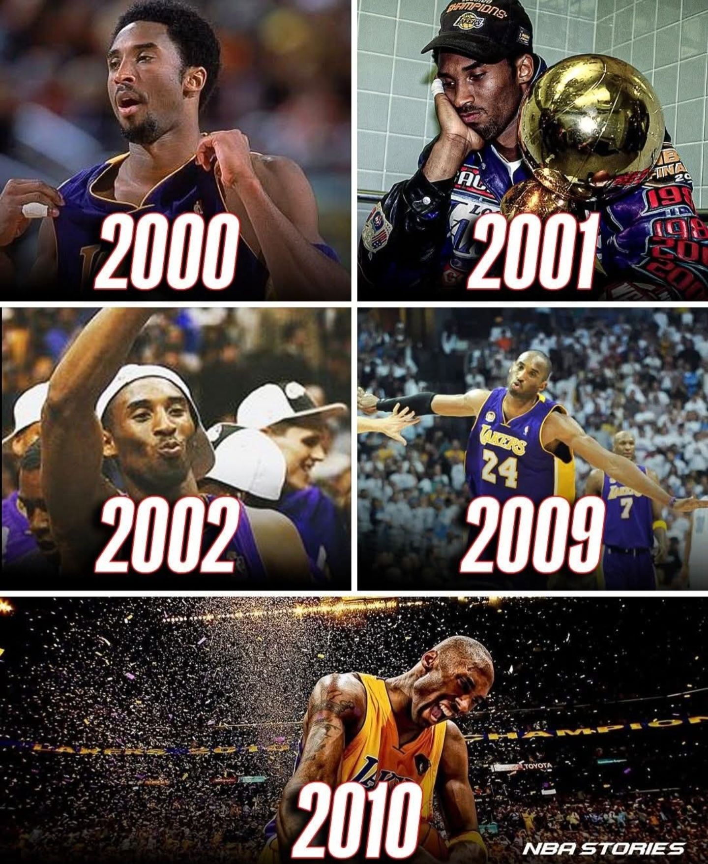 onthisday in 2009, Kobe Bryant won his 4th NBA Championship with 