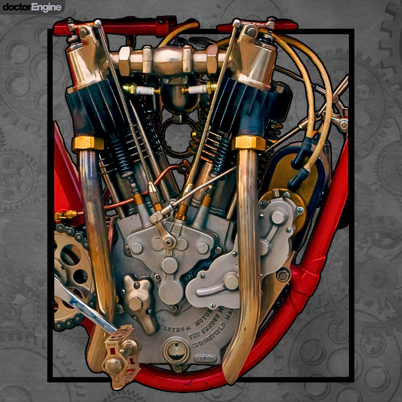 Doctor Engines - The motorcycle shown is a Indian 8-Valve... | Facebook