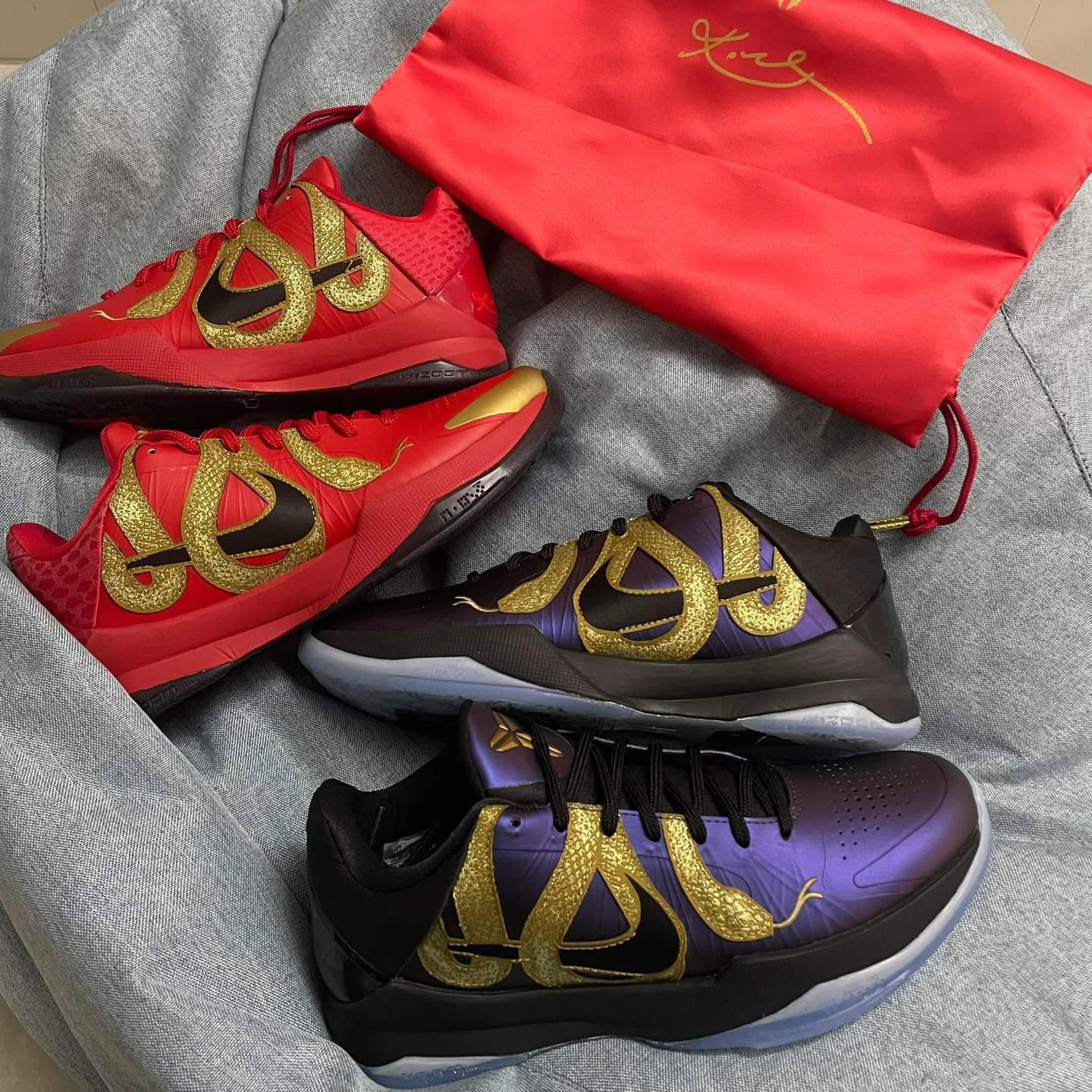 FREEE SHOES SA PUPUSO❤️❤️❤️ KOBE YEAR OF THE DRAGON 