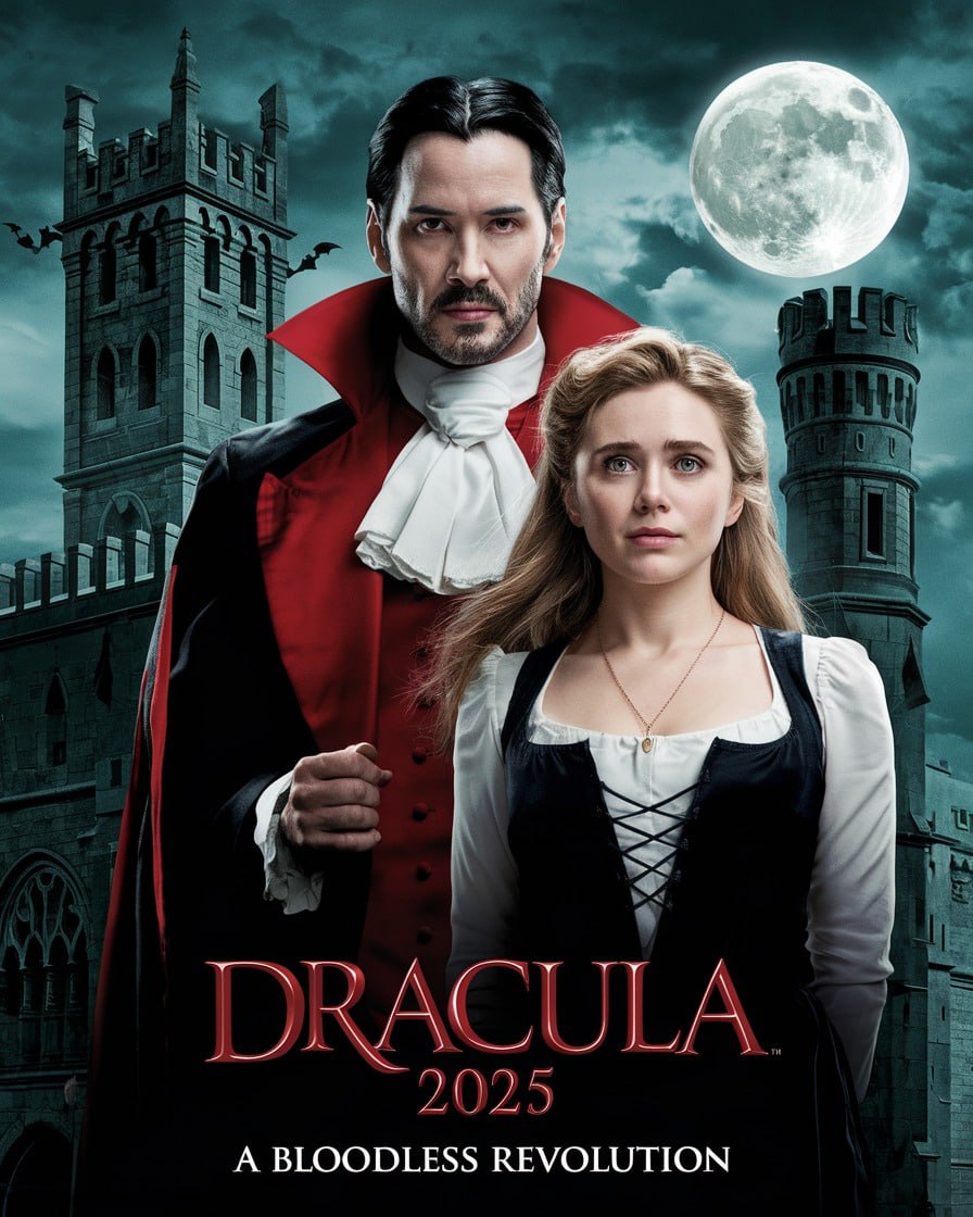 Amazing - 🎬 DRACULA (2025) Keanu Reeves, Elizabeth Olsen The long ...