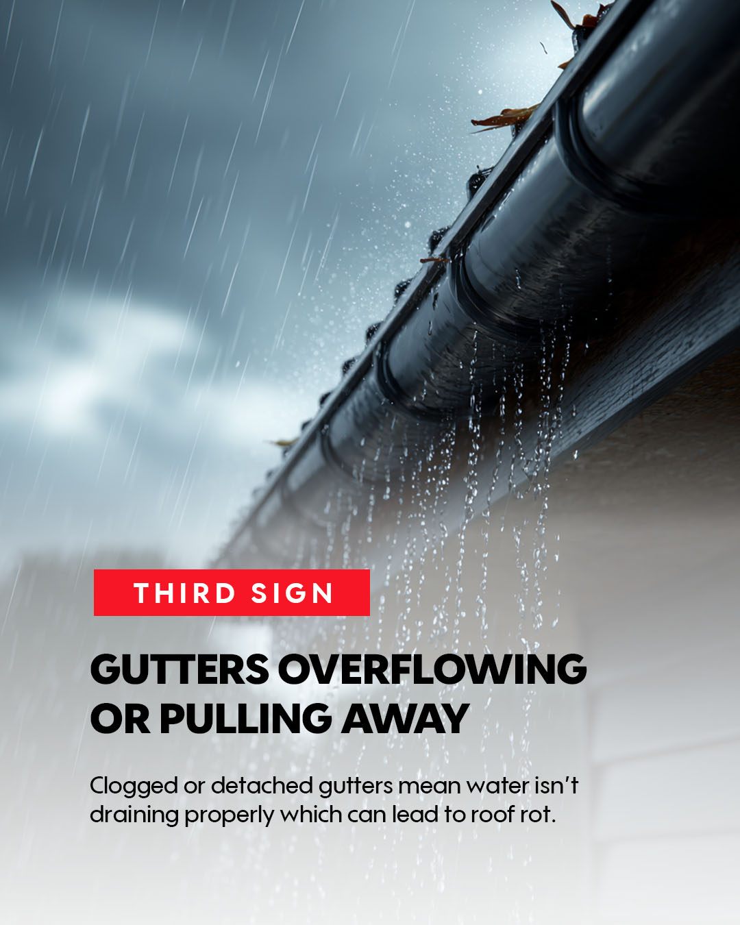🌧️ 5 Signs Your Roof Isn’t Handling... - Pro Gen Construction | Facebook