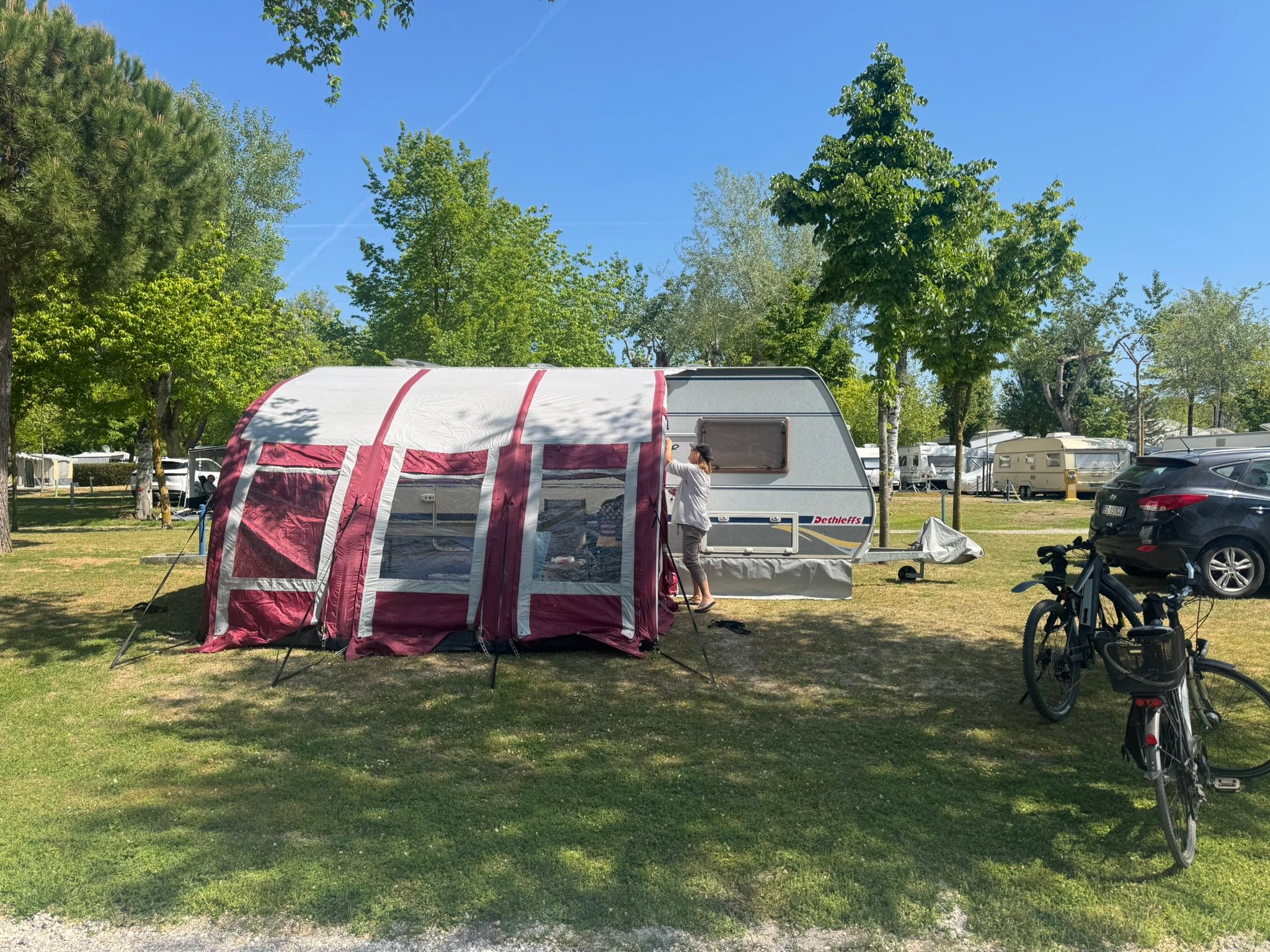 vango zelte bewertung Zelt Venture, River Blue, 450, TEPVENTURR53176 Sport & Freizeit Nordisk Asgard 19.6 m² Car Rear Tent Singlet Size:2XL