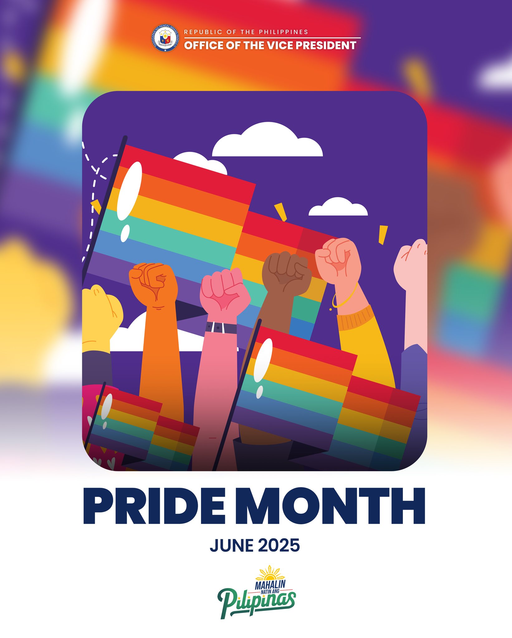 OVP - PRIDE MONTH 🌈 Maligayang pagdiriwang ng Pride Month! Ngayong ...