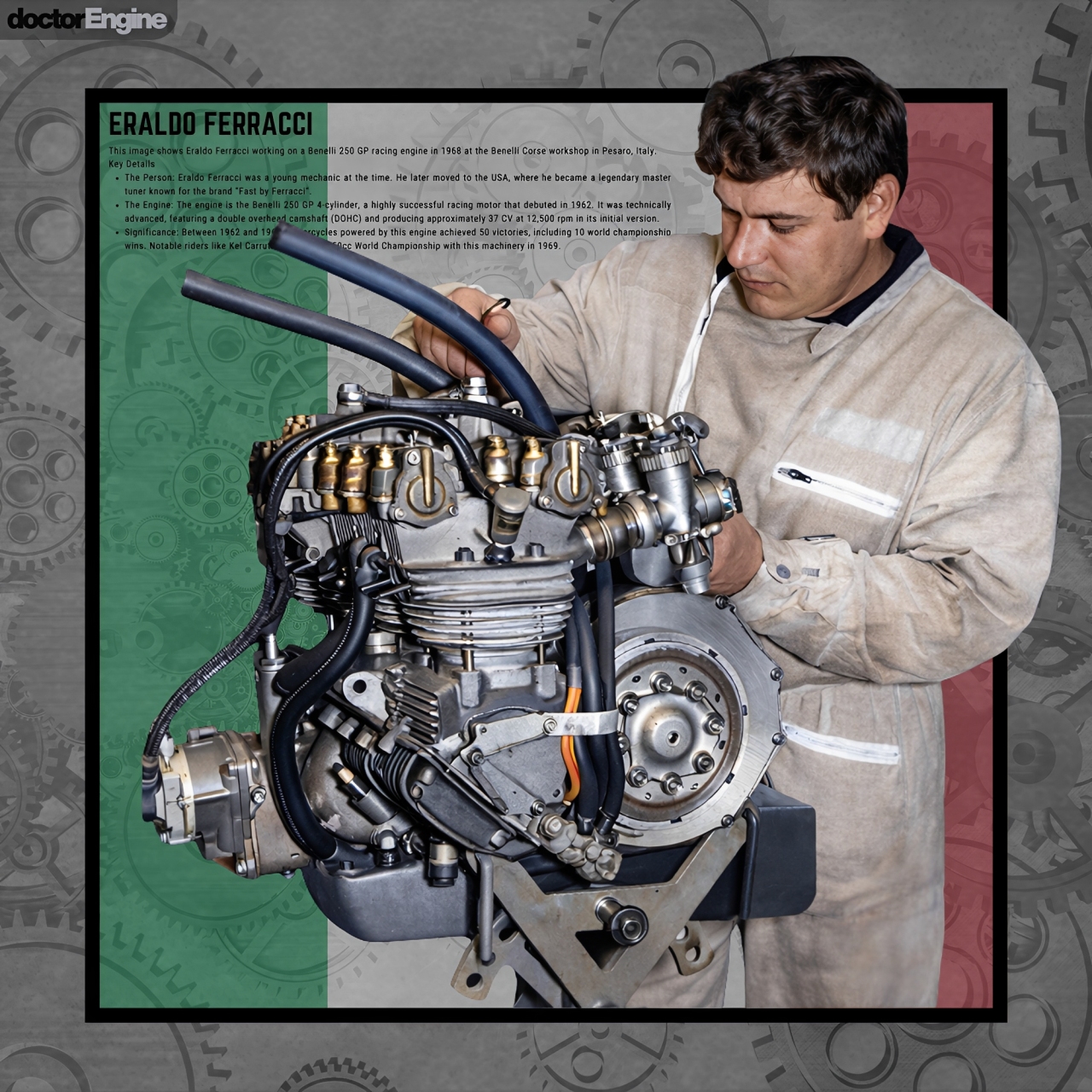 Doctor Engines - This historic image captures Eraldo... | Facebook
