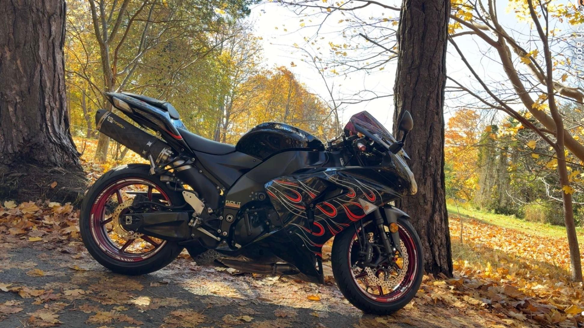 My 2007 ZX10R special edition . 2