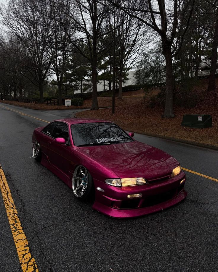 Nissan S14 with an R33 Skyline front end. Pics via carsof00s on
