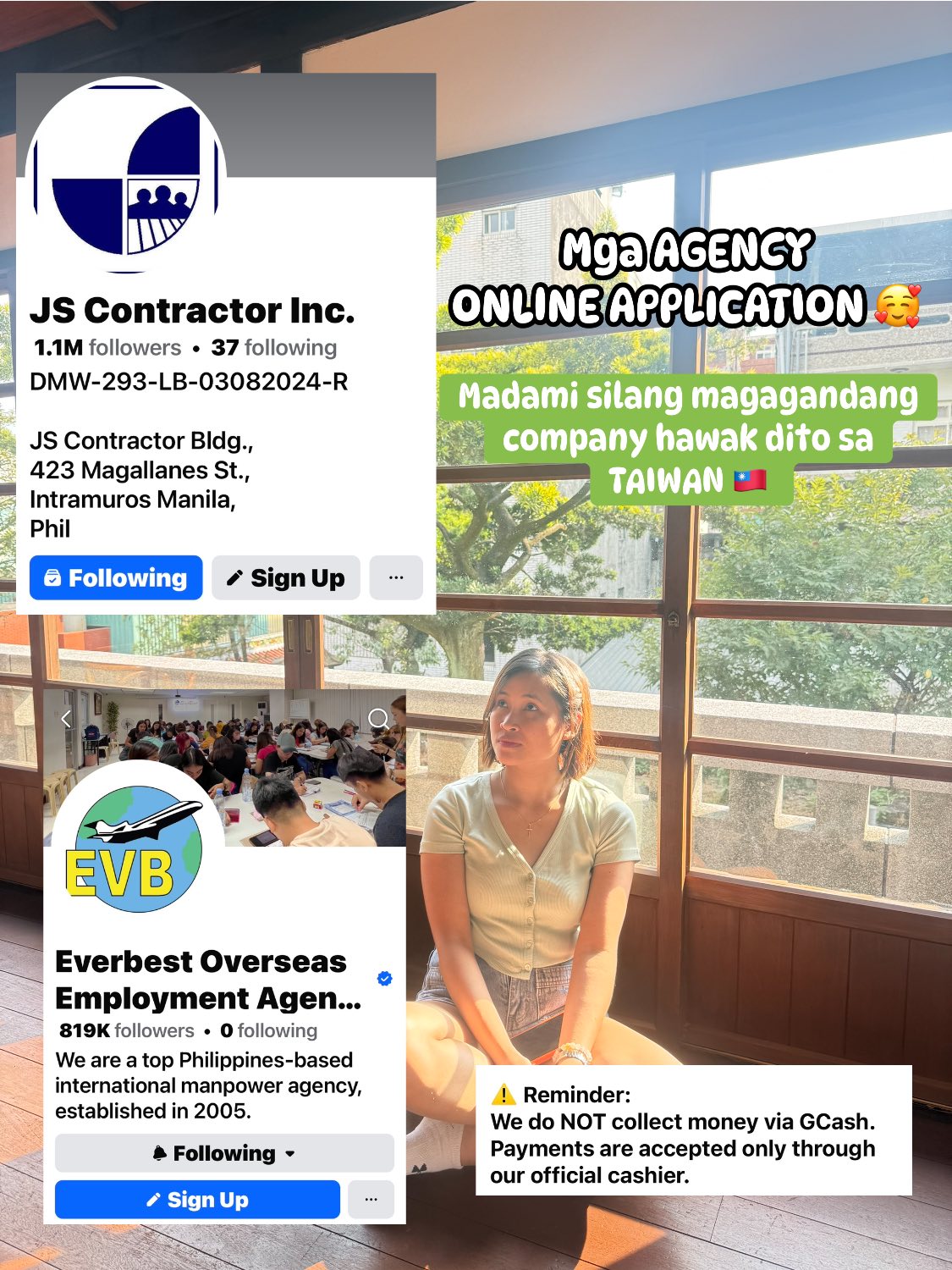 Abby - Dalawang agency na online application😇😍. madami silang hawak na ...