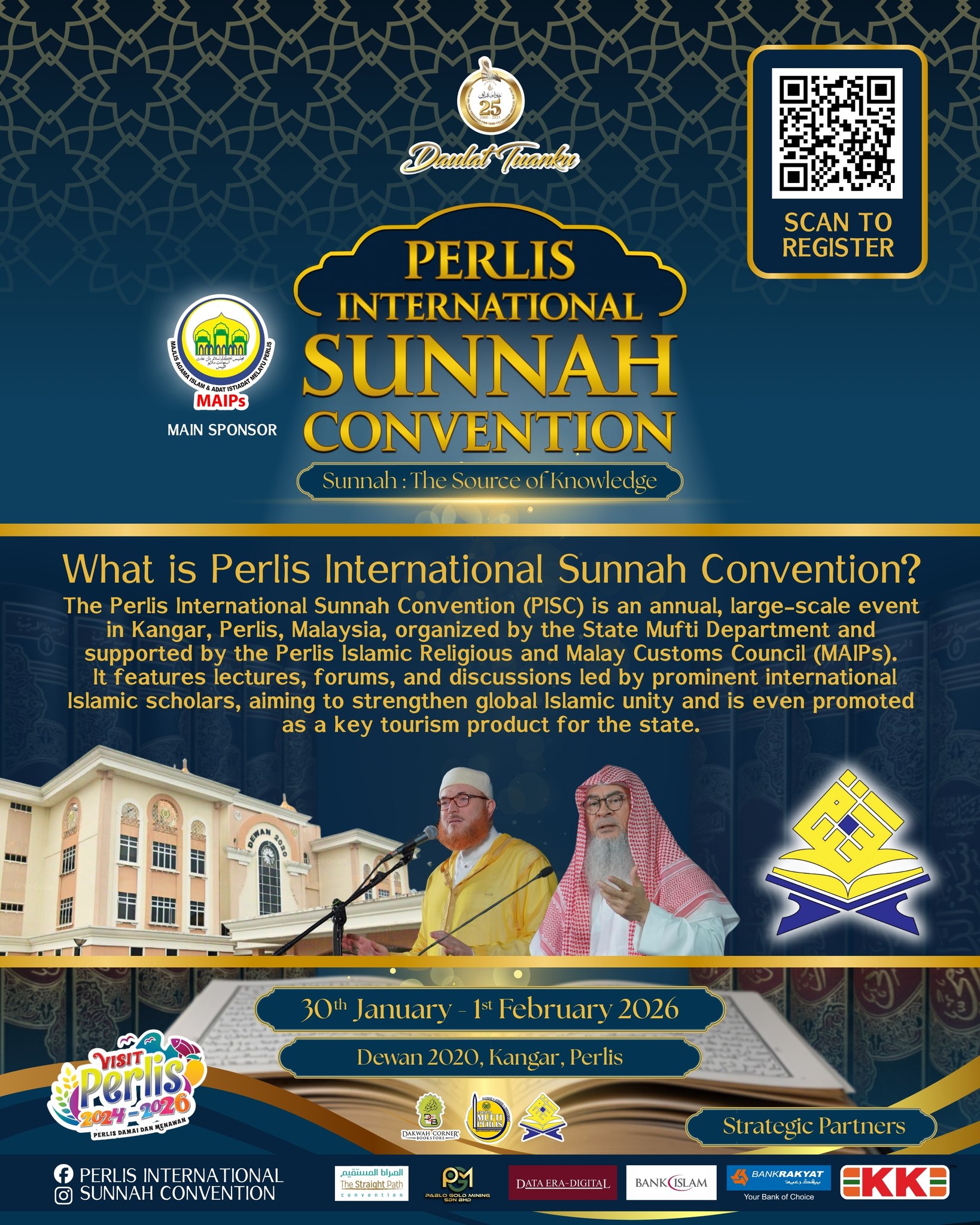 Perlis - 🌍 PERLIS INTERNATIONAL SUNNAH CONVENTION (PISC) 2026 🌍 📖 ...