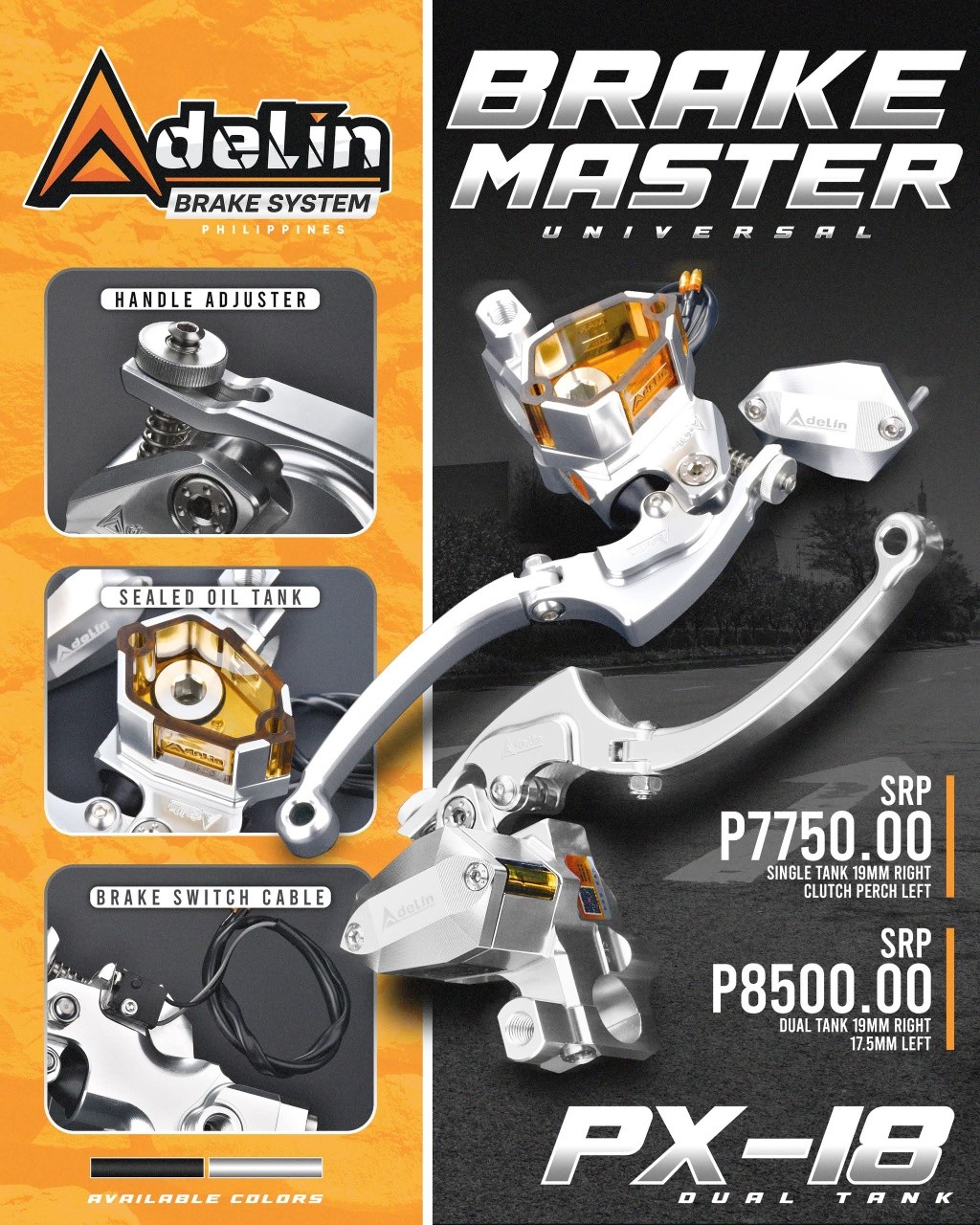 The Adelin Brake Master PX-18 sets a new standard in braking