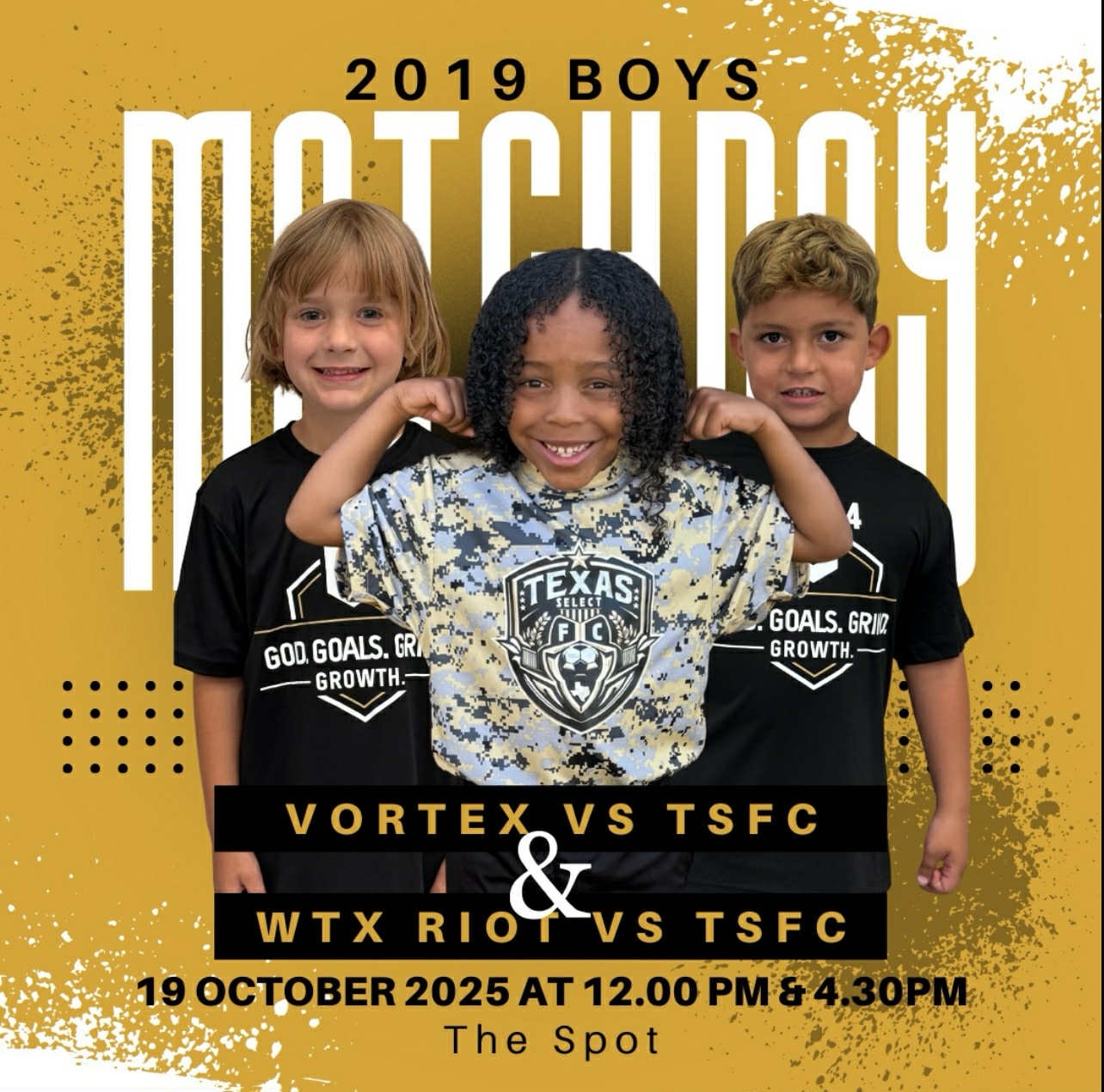 Texas Select FC - It's another Sunday of games for our... | Facebook