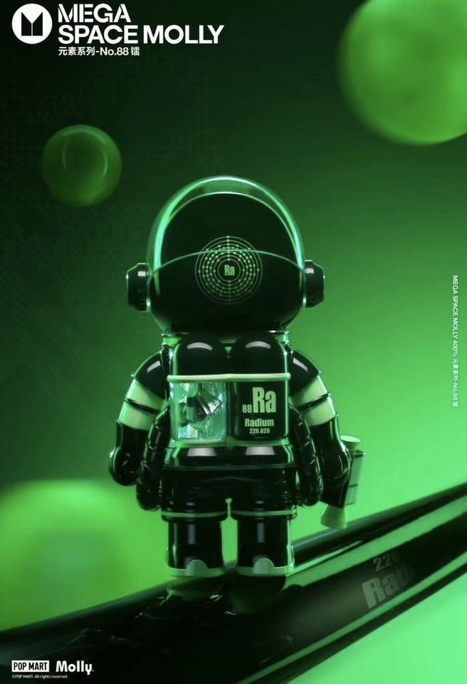 MEGA SPACE MOLLY Element Series No.88 Radium 400% No.88 Radium