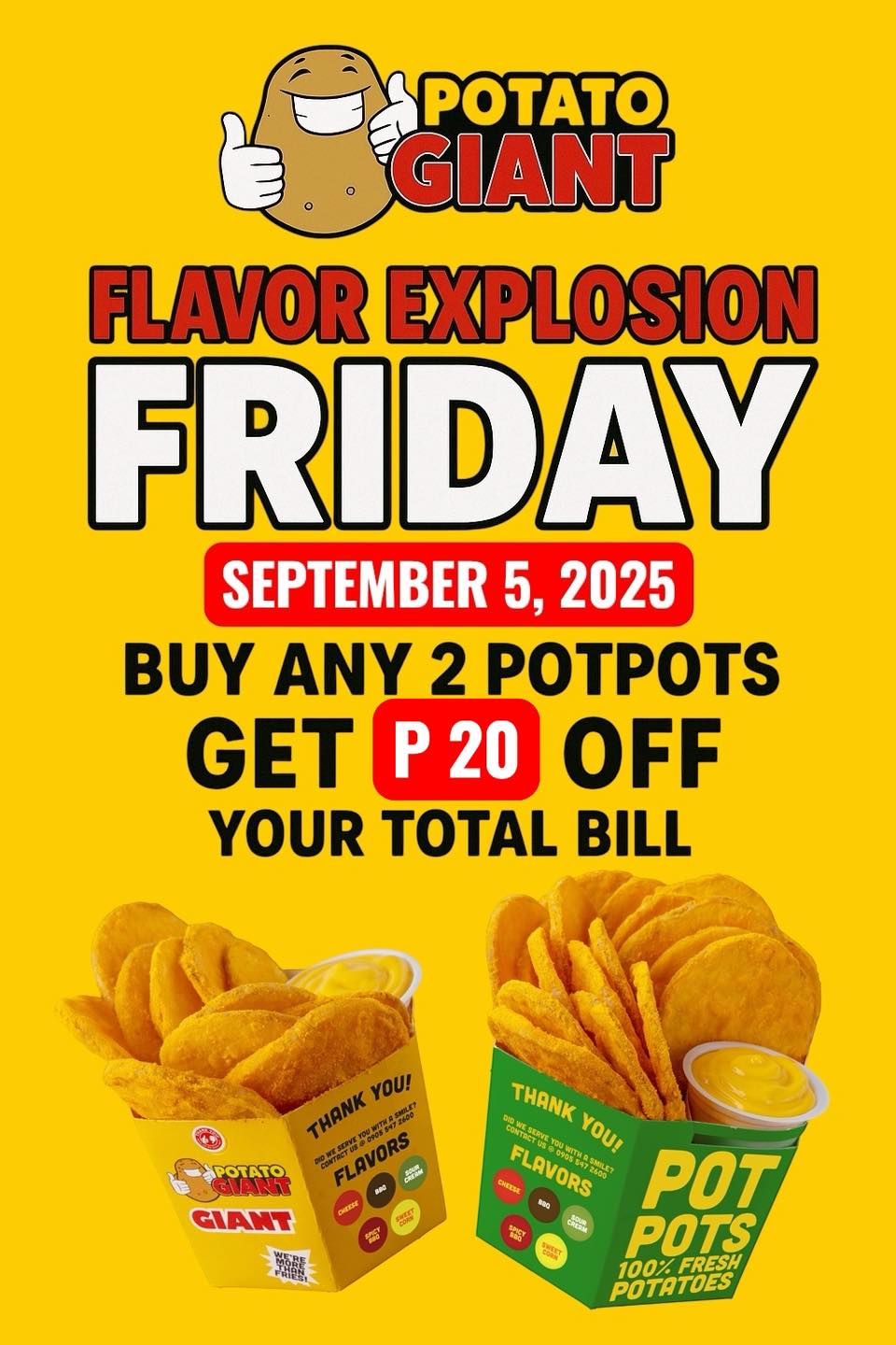 Potato - Its Flavor Explosion Friday!💥💣🌋 Yes! You heard it