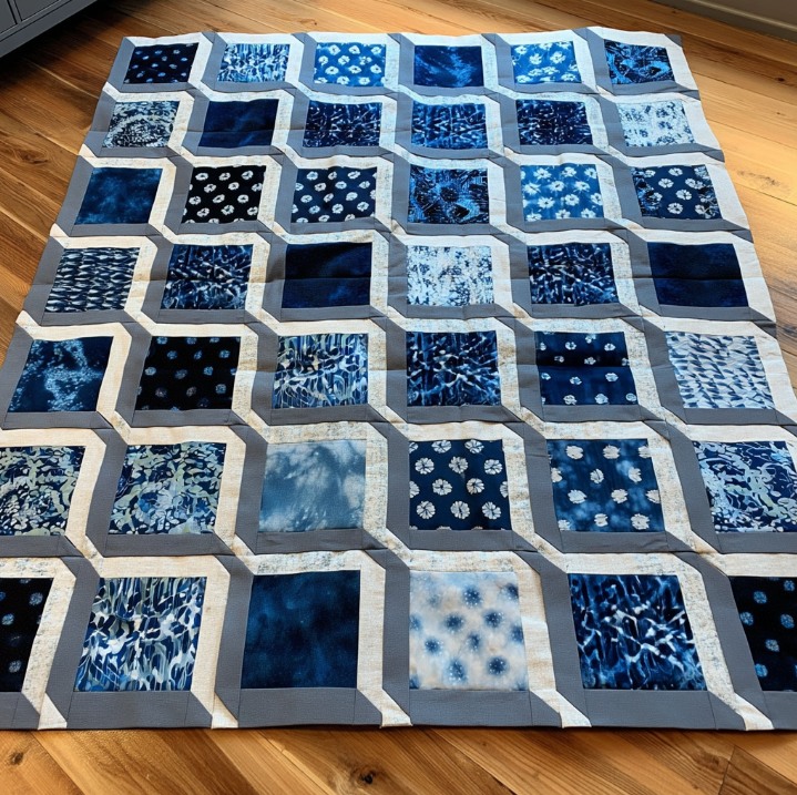 Easy - At times, the many patterns felt overwhelming, but once finished ...