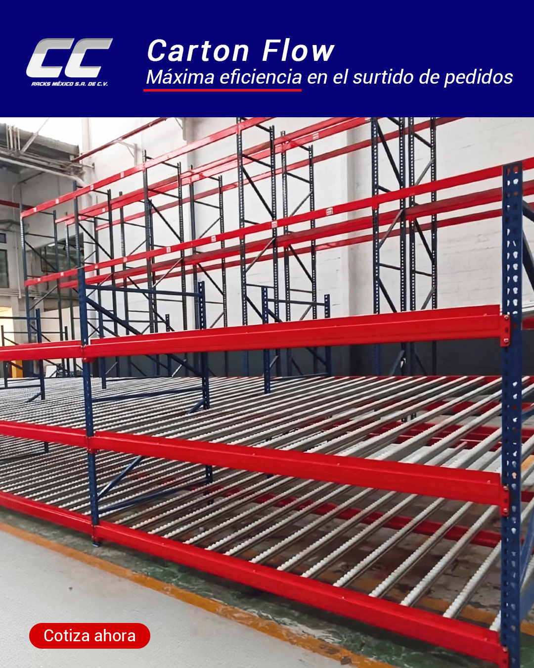 🚀 Optimiza el flujo de trabajo... - CC Racks México SA de CV | Facebook