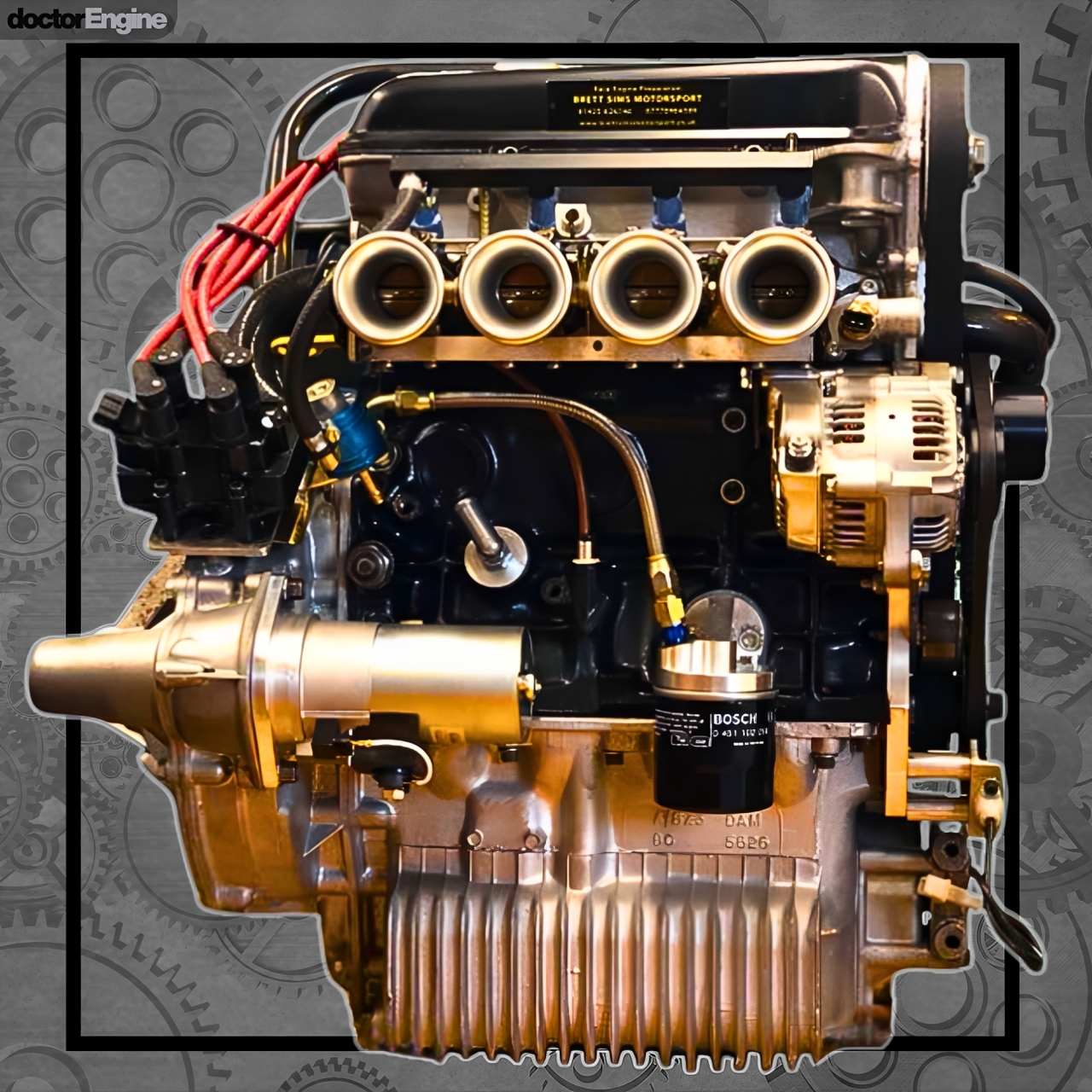 Doctor Engines - The image showcases a highly modified... | Facebook
