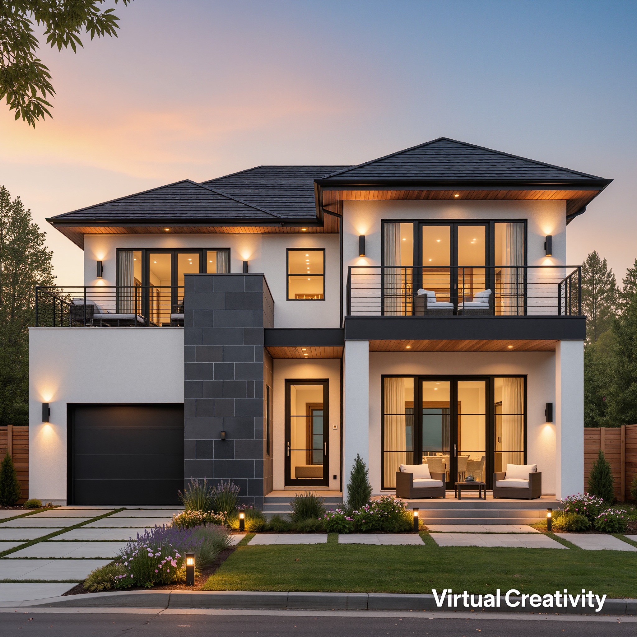 Virtual - Chauhan’s Residence blends modern sophistication with livable ...