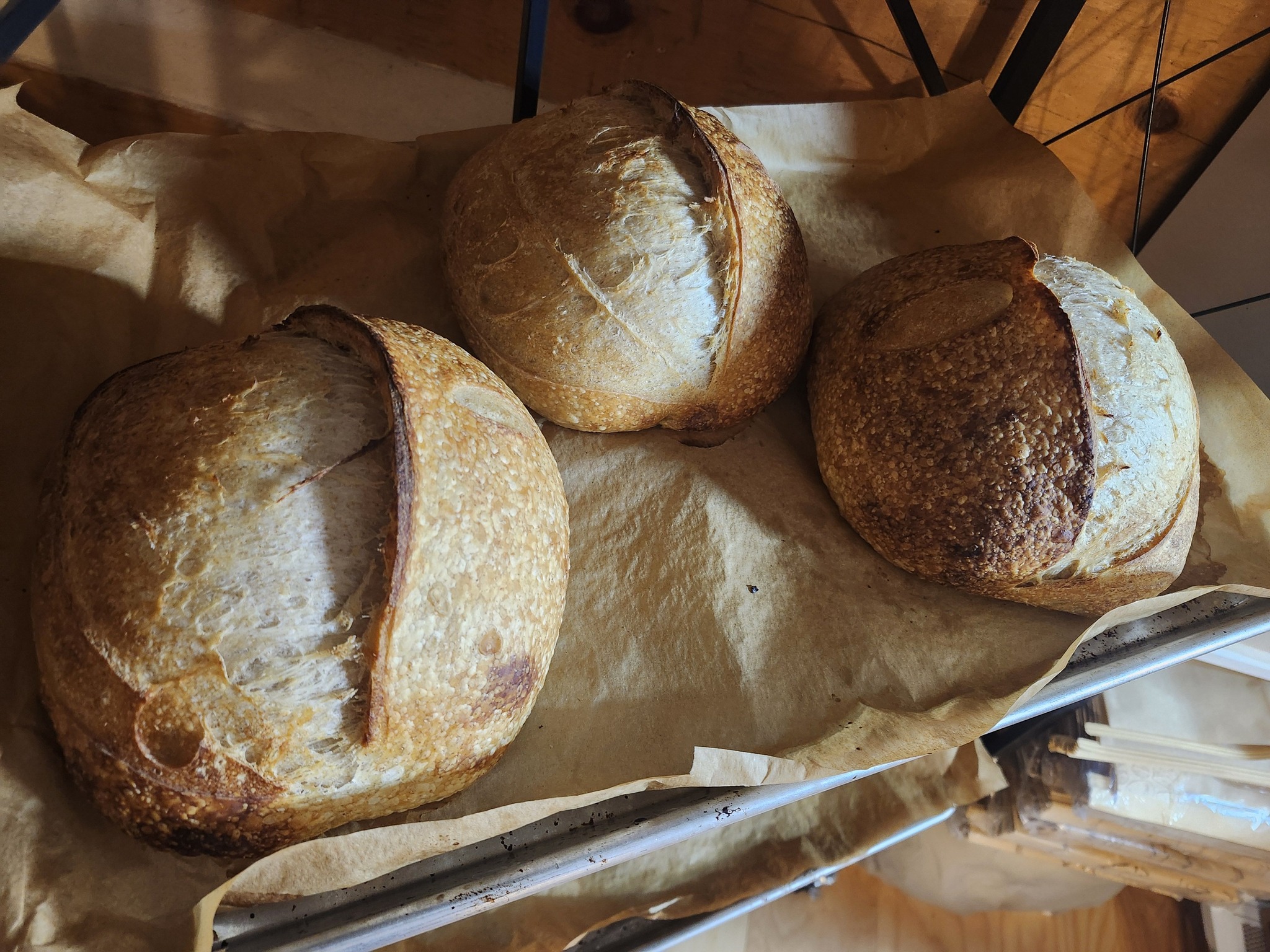 Fairborn Ohio Farmer's Market today with fresh bread and new jam