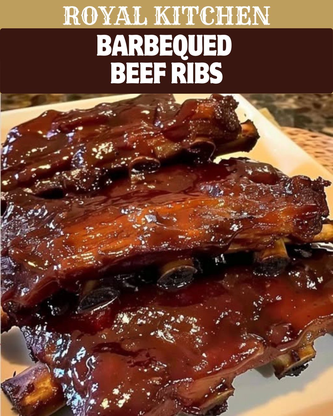 Royal - **Slow Cooker Barbequed Beef Ribs 😋😋** These tender and ...