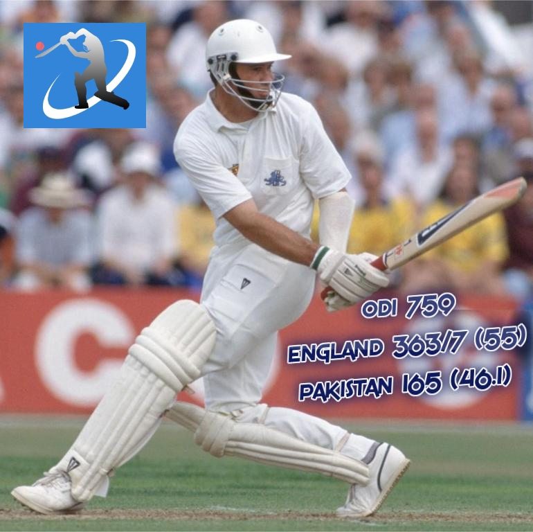 Cricket - #Flashback On 20th August 1992, during their 55 overs facing ...