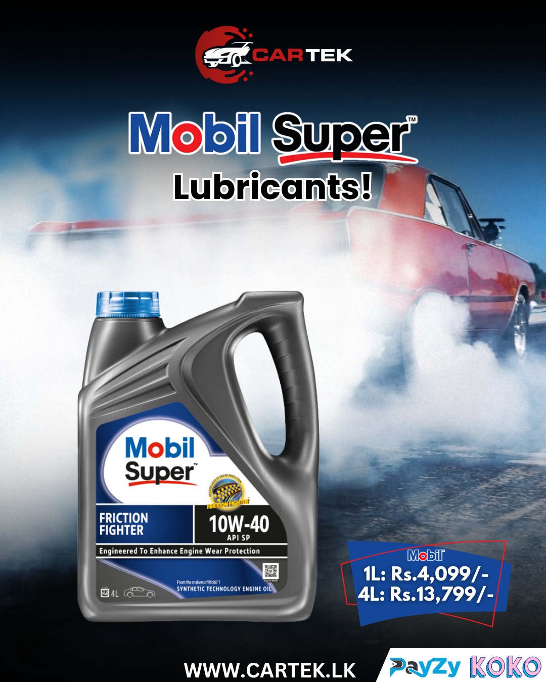 CarTek - Friction? Not a Chance! ⚡ Mobil Super’s Friction Fighter ...