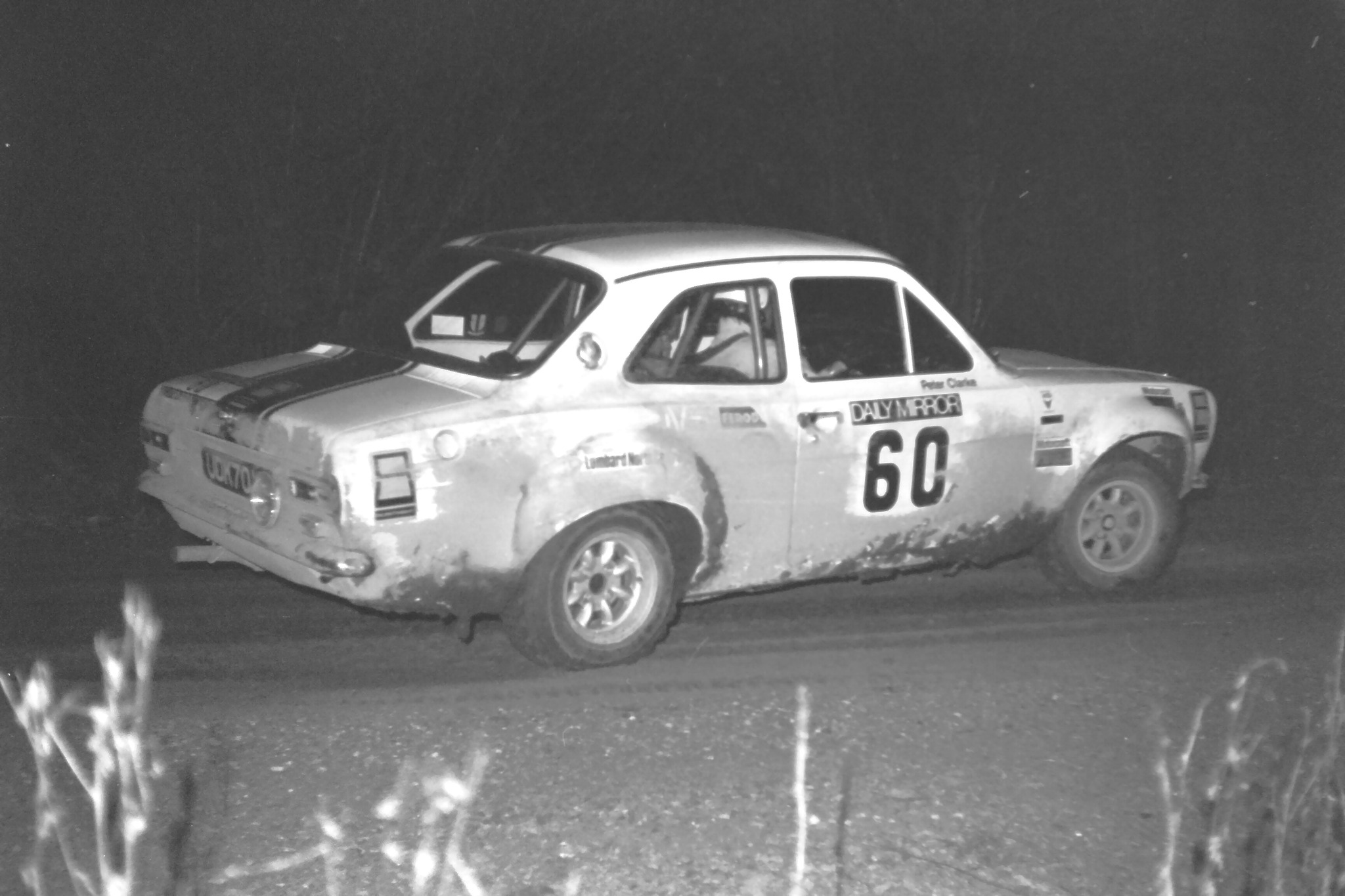Finding - 1971 DAILY MIRROR RAC RALLY. NO 60. PETER CLARKE AND TONY ...