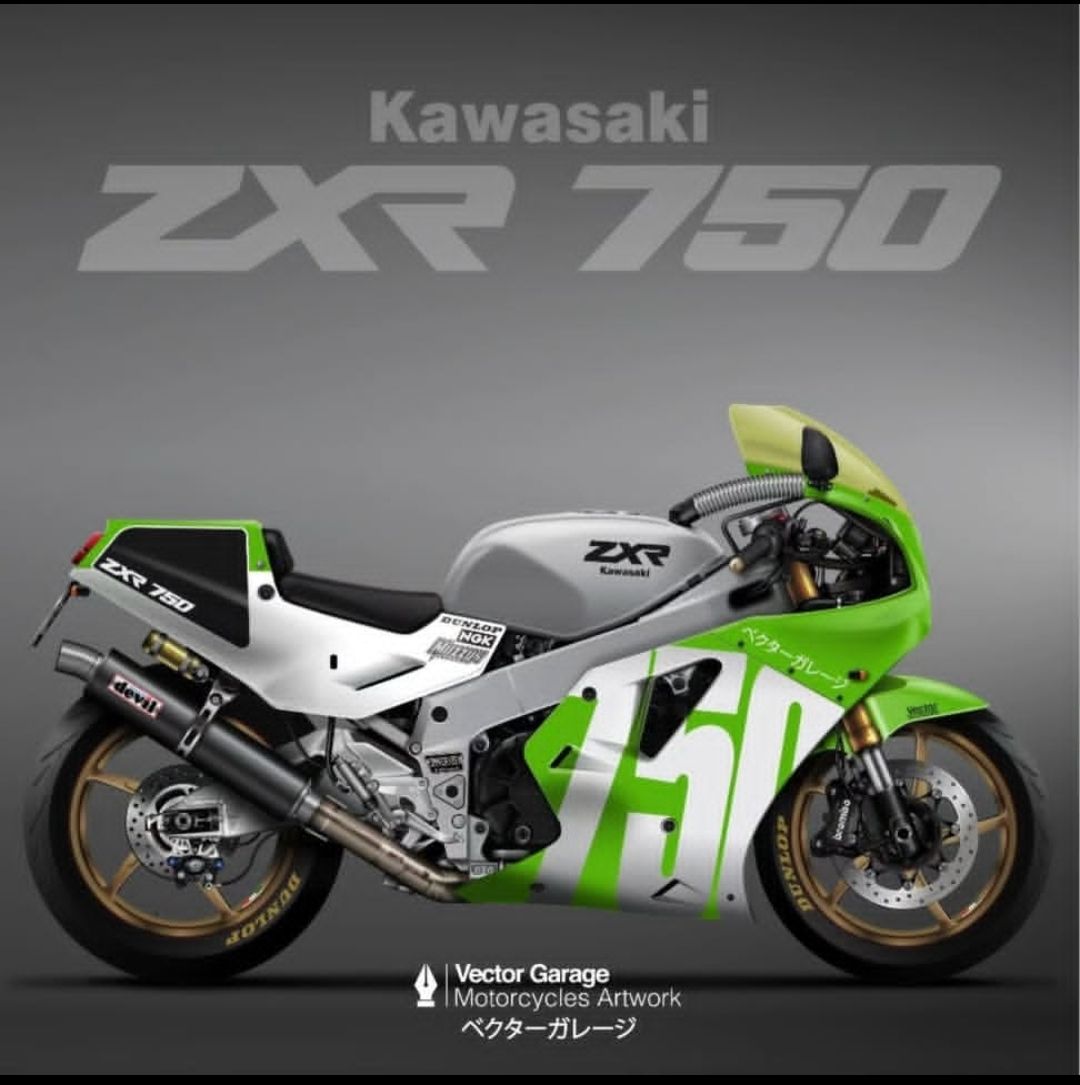 Kawasaki Ninja ZXR750 #kawasaki #ninja Kawasaki ZXR750 ZXR 750 ZXR