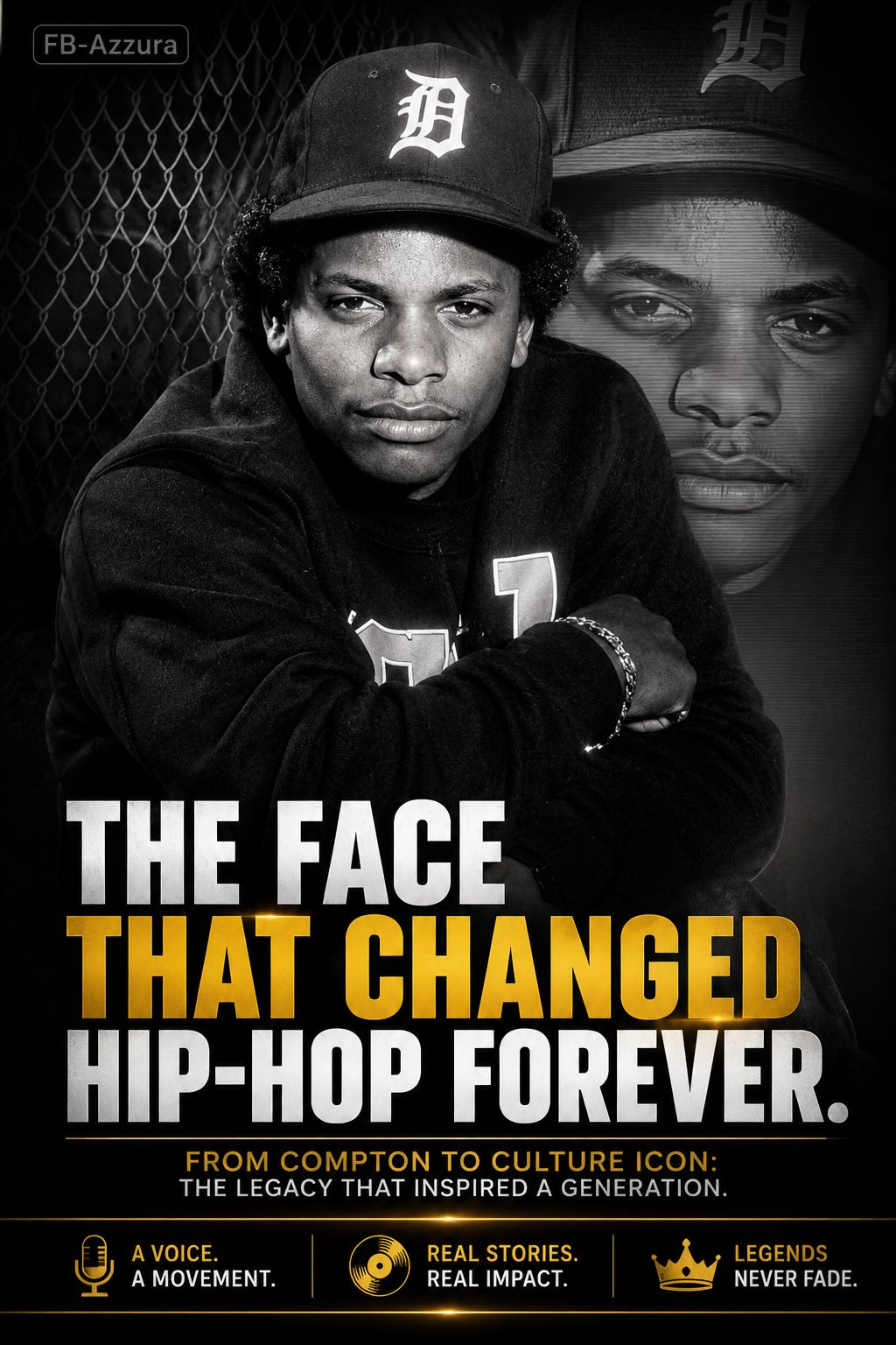 30 years agothe late, great Eazy-E on the cover of Rap Sheet