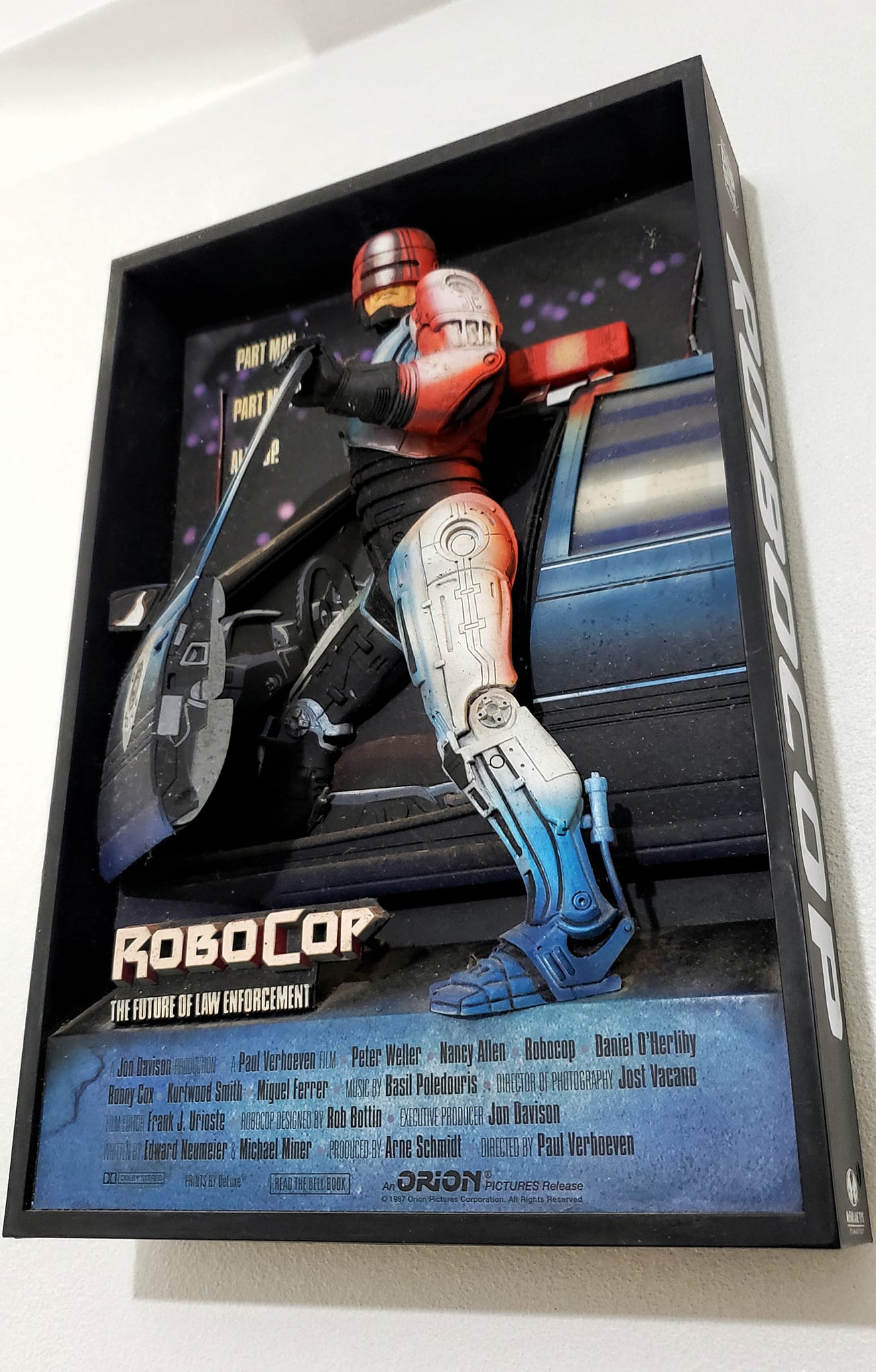 Robocop 3D poster by McFarlane Toys - year 2007.