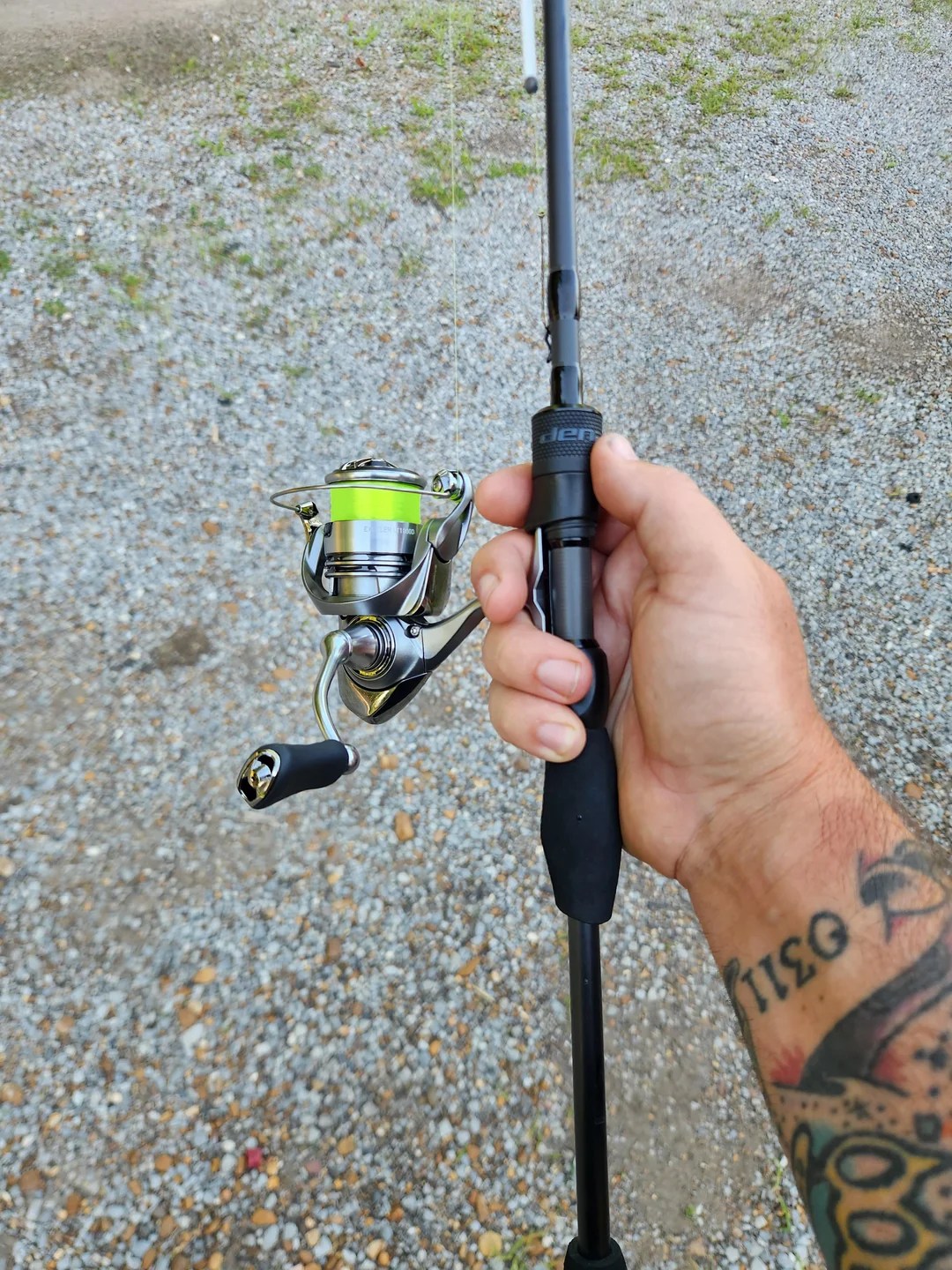 penn battle 3 spinning reel III 4000 icefishing Color:TB Custom White Head Walleye XTackle XTDR6-SP57 6