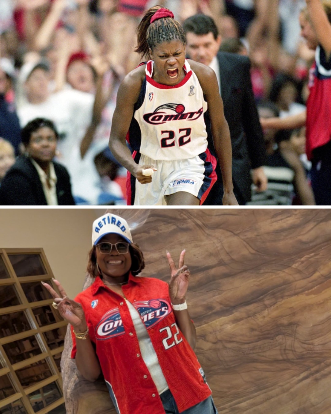 The first player SIGNED to the league was Sheryl Swoopes. A few