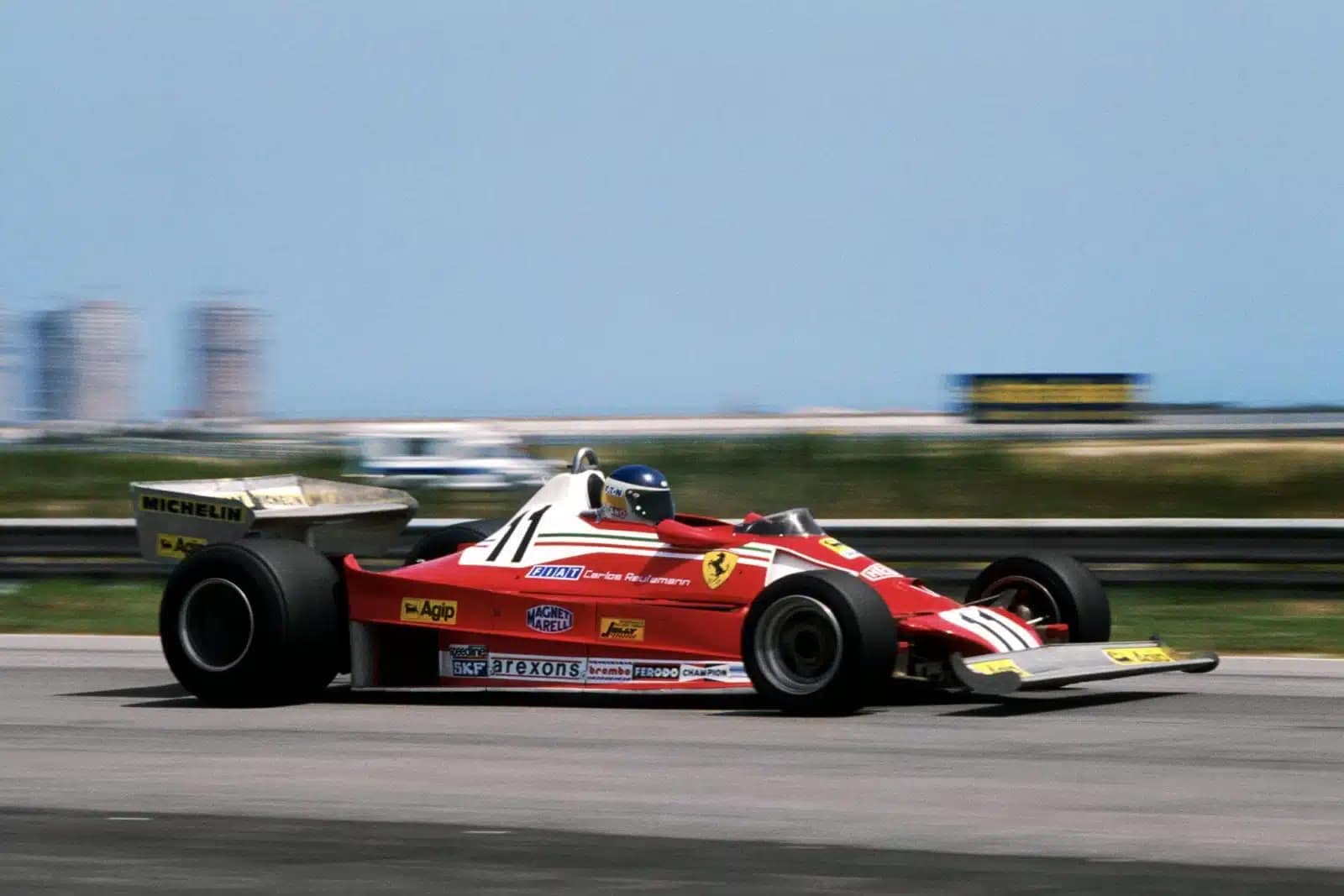 Figurine Ferrari F1 Collection Ferrari 312 T2 1977 Carlos Reutemann Grand Prix Du Brésil - échelle 1:43, Centauria, Neuve