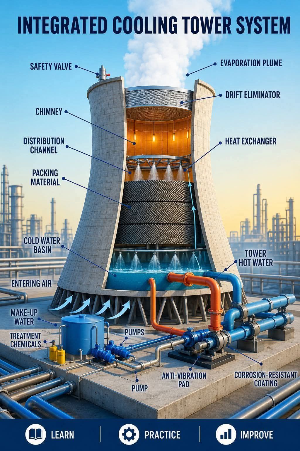 cooling tower water piping design bac Looking for unmatched reliability and efficiency? The Series 1500 sets the standard for performance with: - Energy-efficient - Easy maintenance access Hepa Merz infusion Control Head:Automatic Serum vitamin B 12