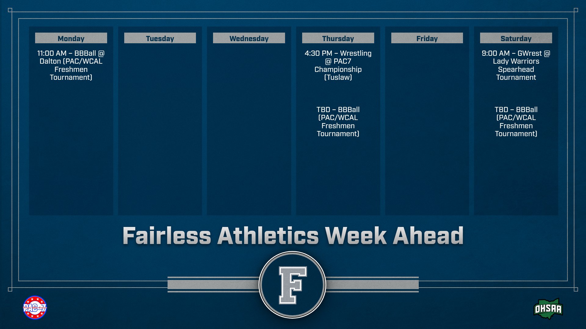 Fairless Falcons Athletics